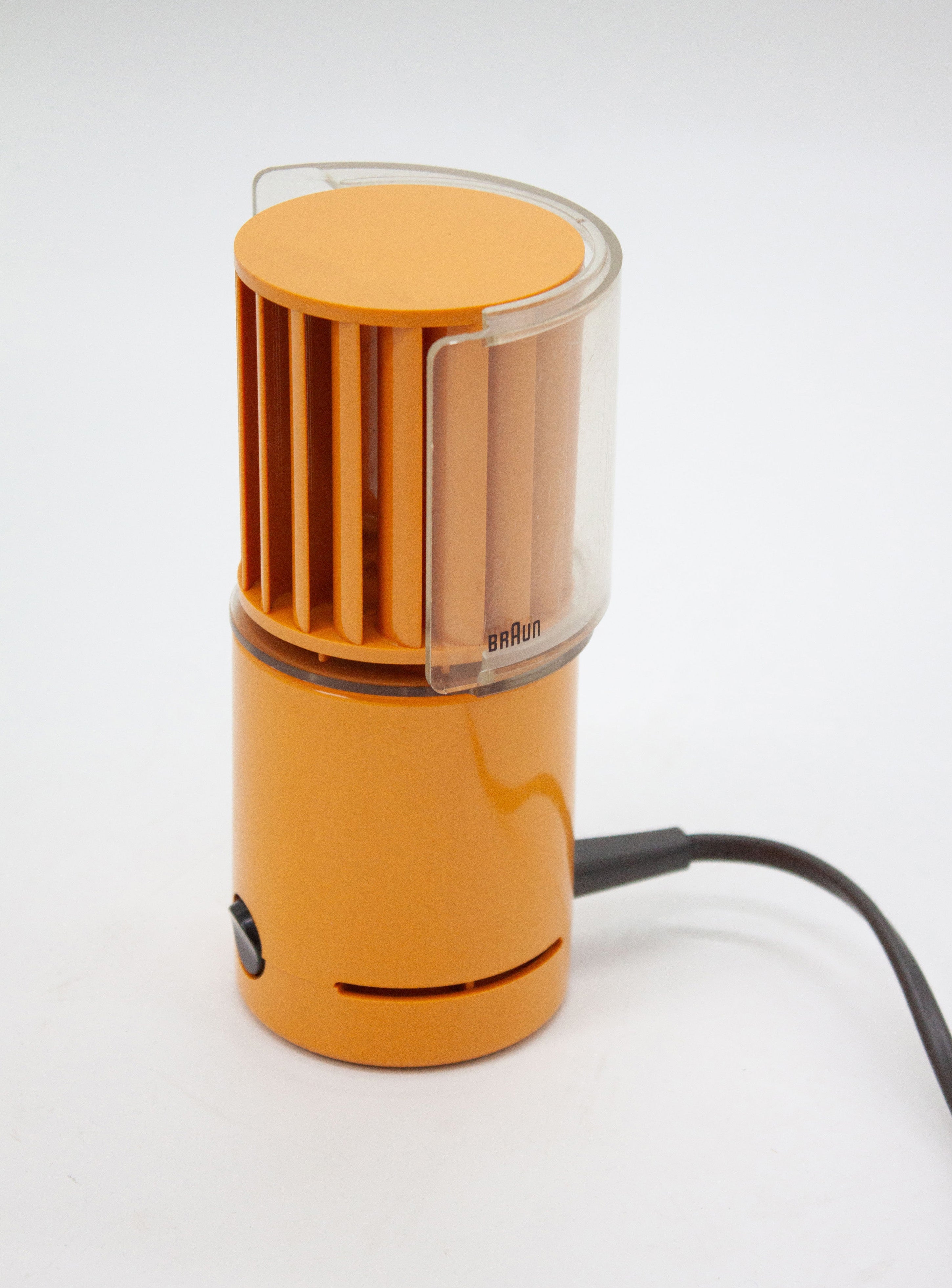 Braun HL 70 Desk Fan by Reinhold Weiss (Yellow) – JUKI AMSTERDAM
