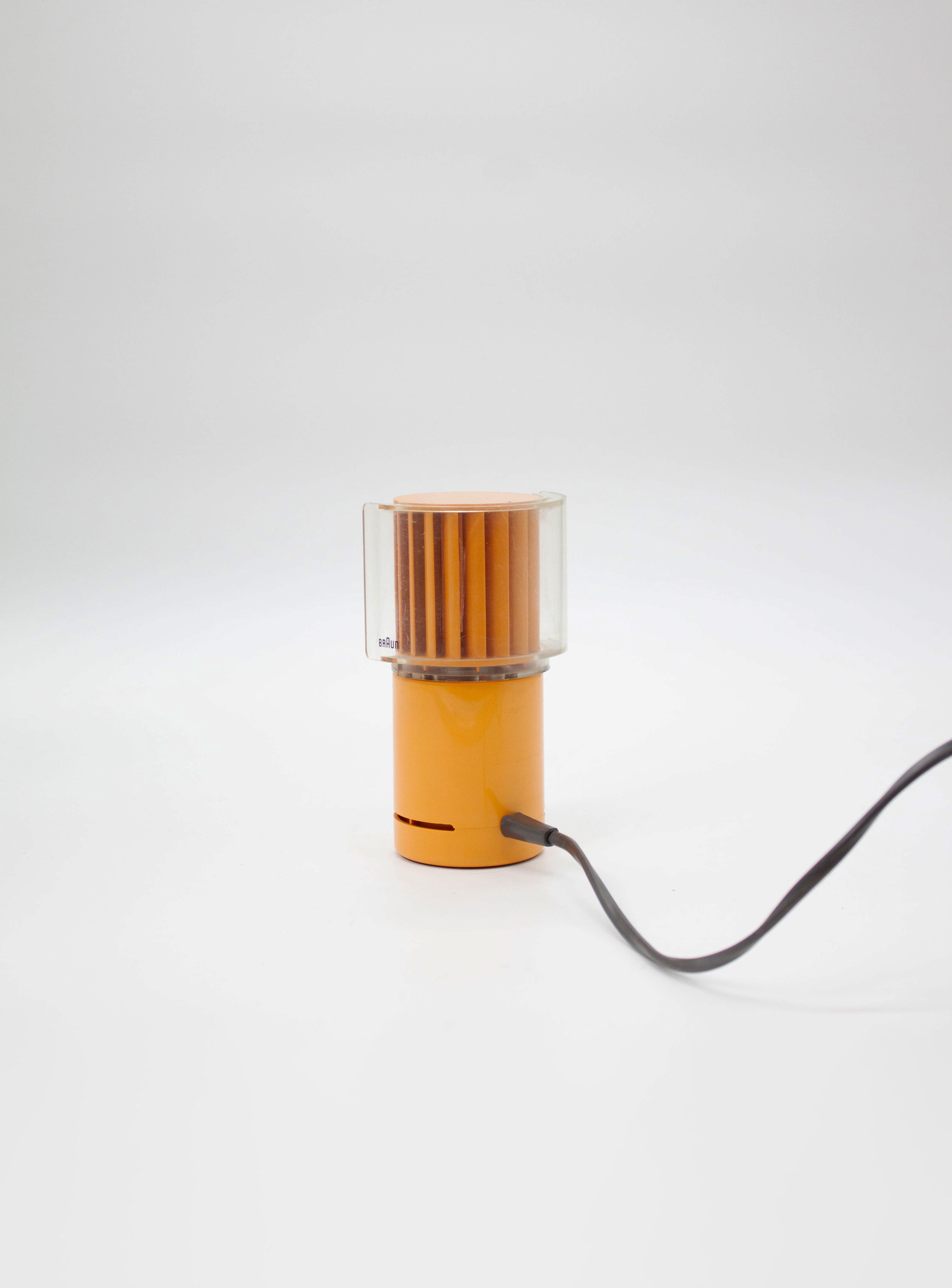 Braun HL 70 Desk Fan by Reinhold Weiss (Yellow) – JUKI AMSTERDAM