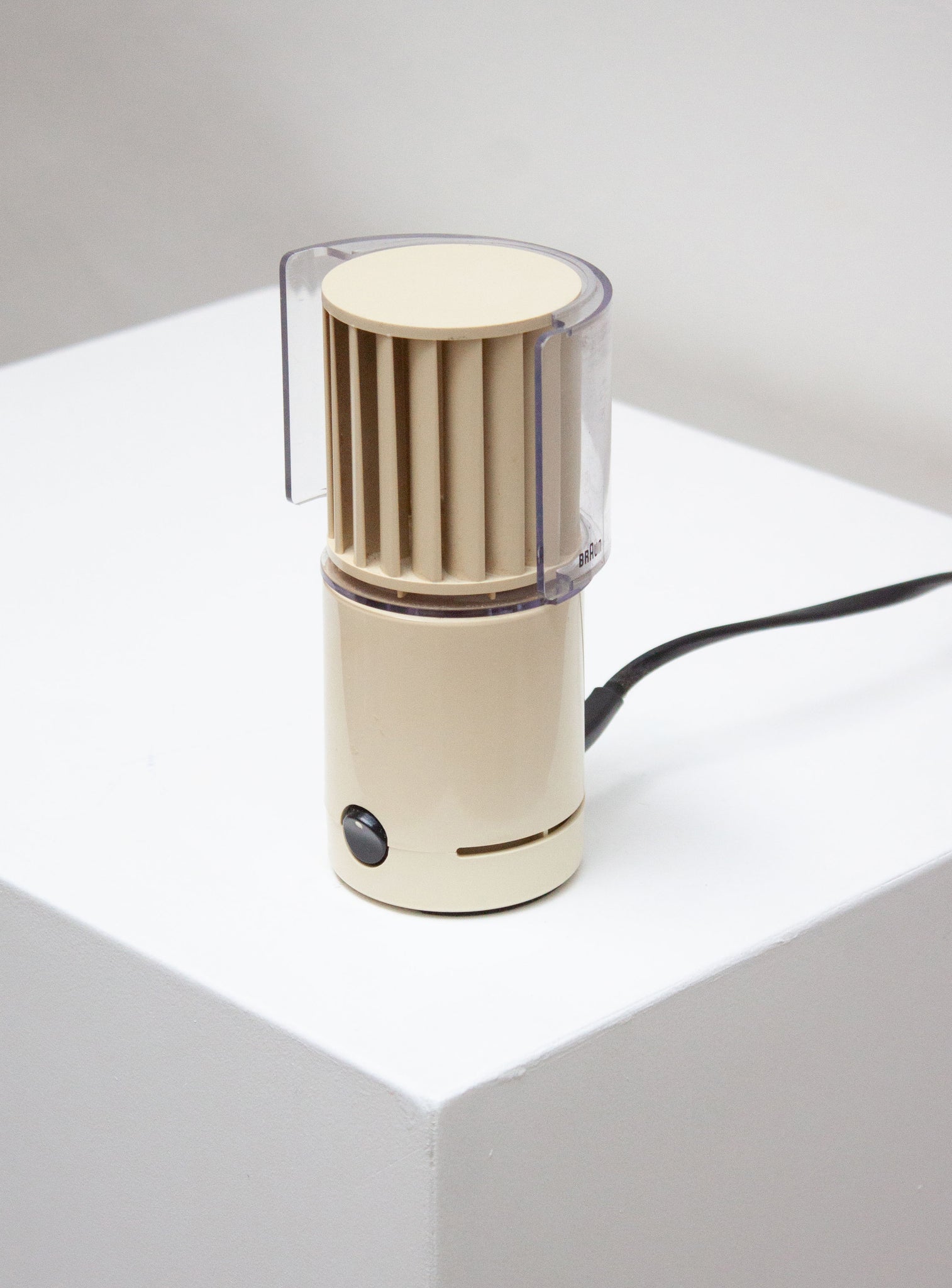 Braun HL70 Desk Fan by Reinhold Weiss (Grey)