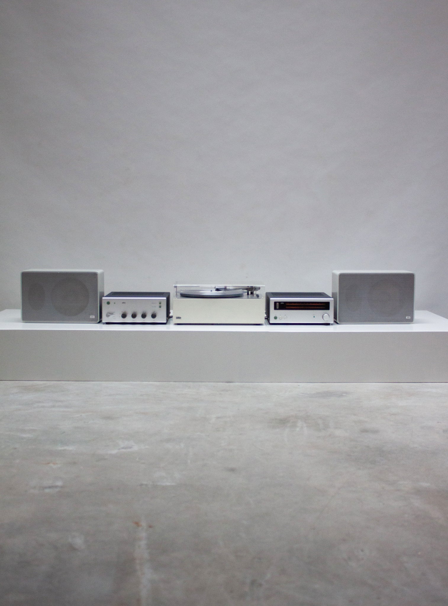 Braun Hifi Set CSV-250, CE-250, PS-420 & L410 by Dieter Rams