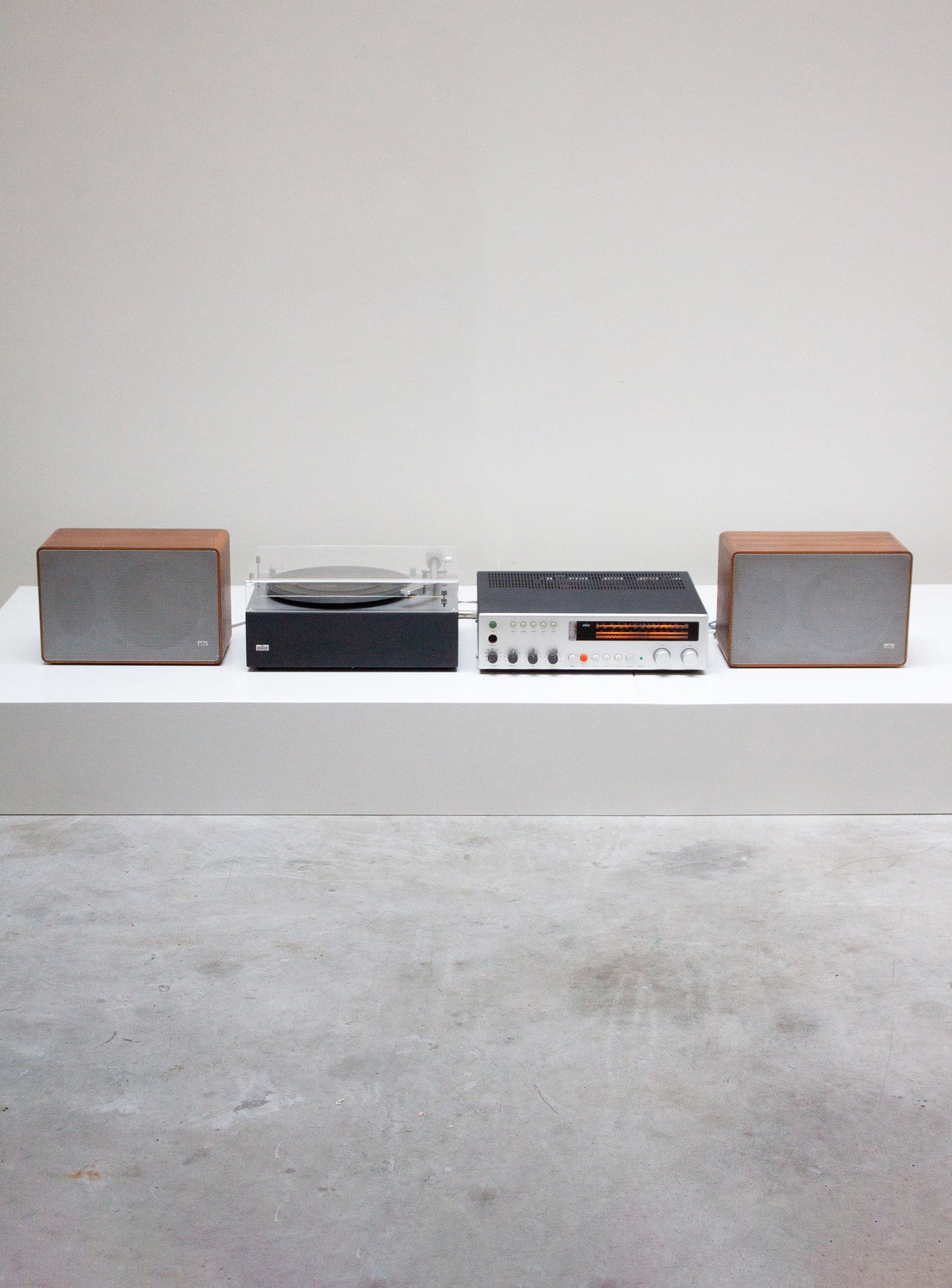 Braun Hifi Set Regie 501K, PS-420 & L410 by Dieter Rams