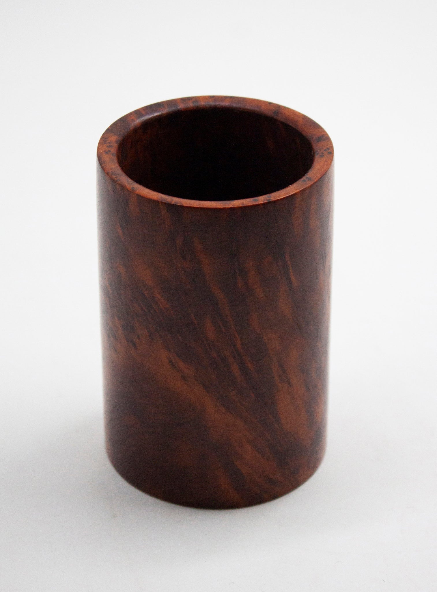 Burl Wooden Cup or Pen Holder