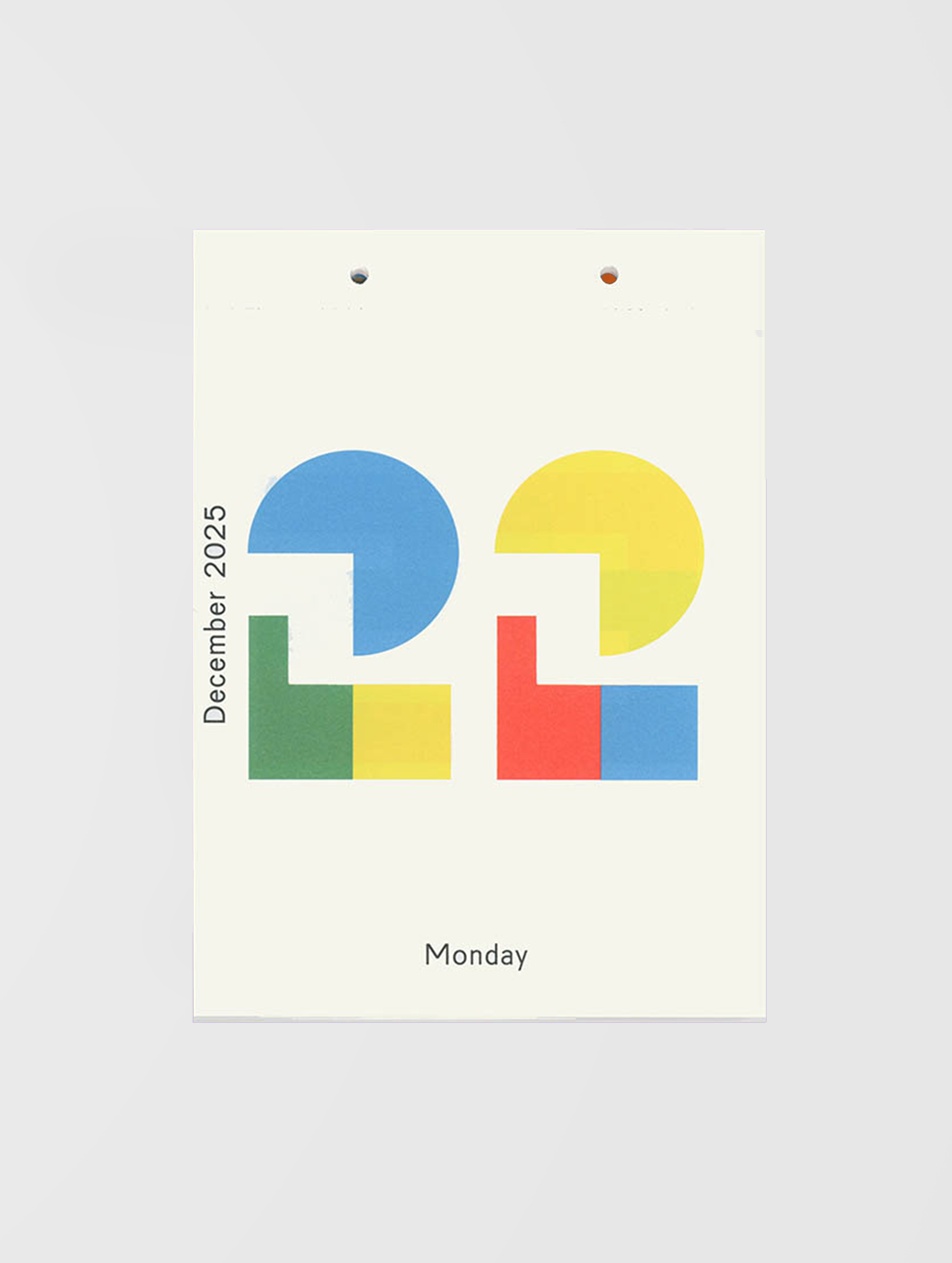 Calendar 2025 by Karel Martens