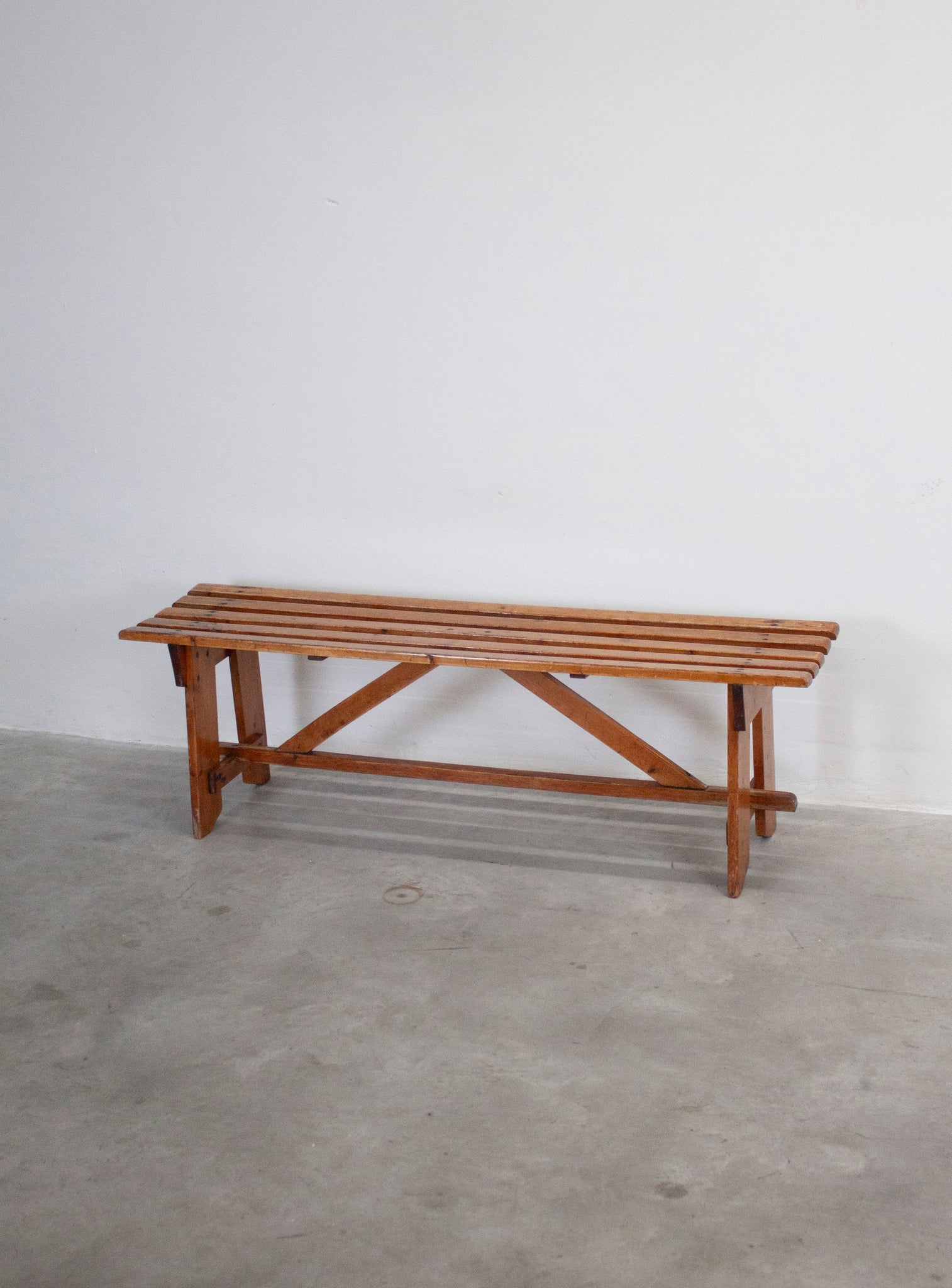 Carpenter Slatted Bench