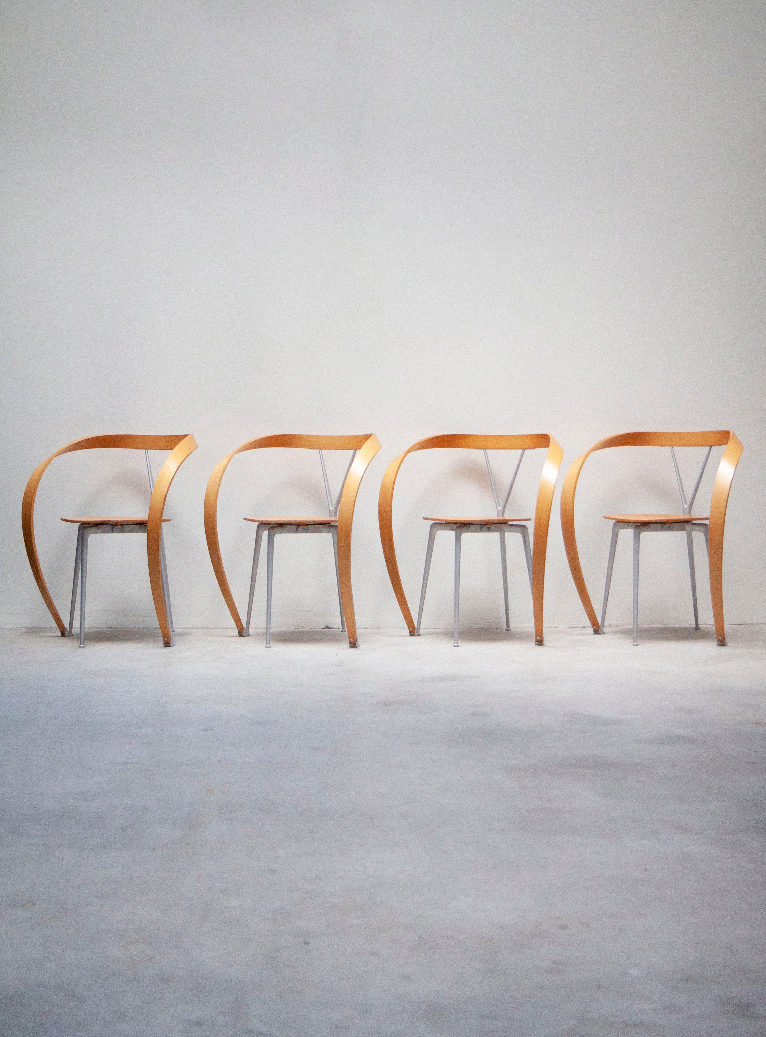 Cassina Revers Chair by Andrea Branzi (Beech) – JUKI AMSTERDAM