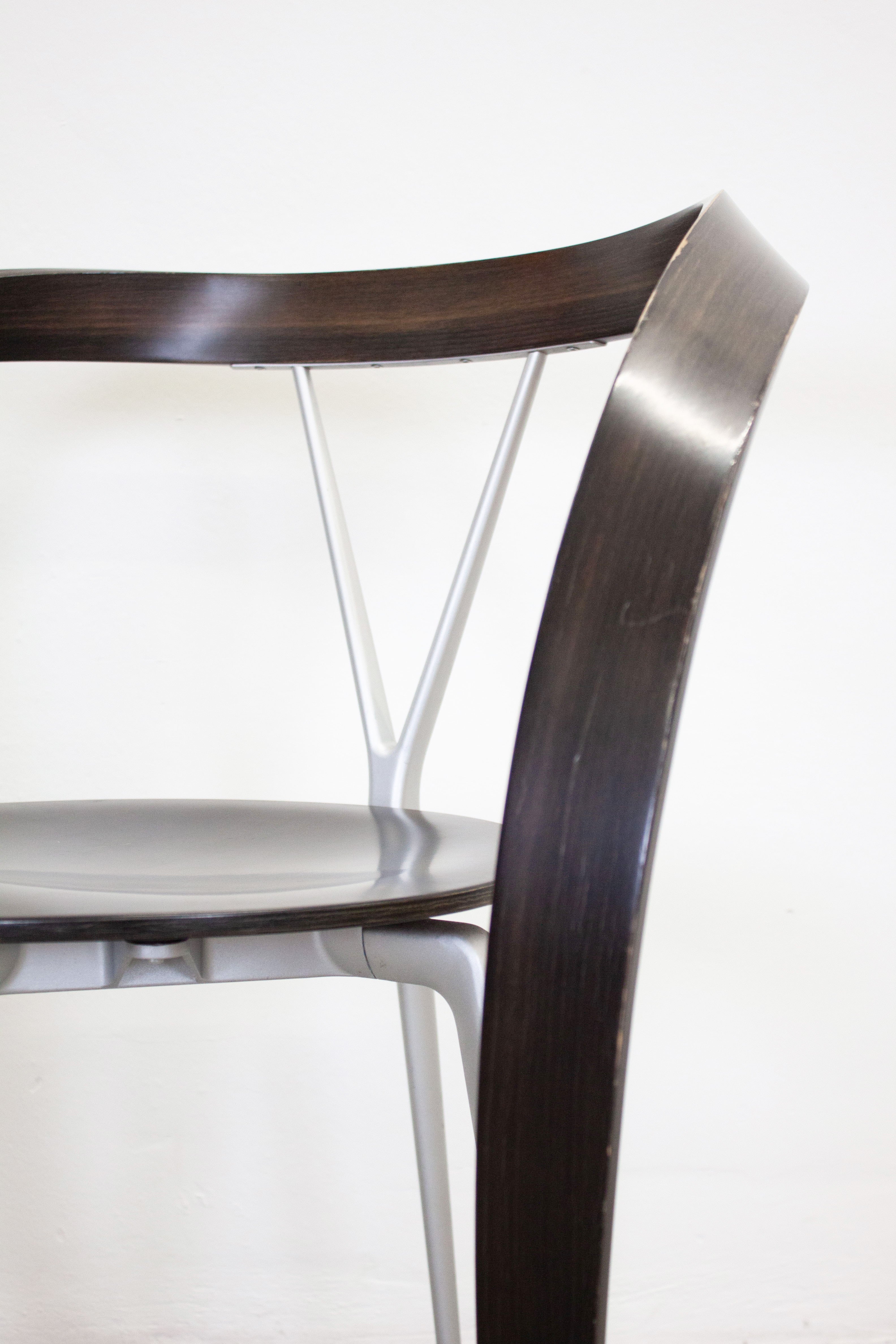 Cassina Revers Chair by Andrea Branzi (Black) – JUKI AMSTERDAM