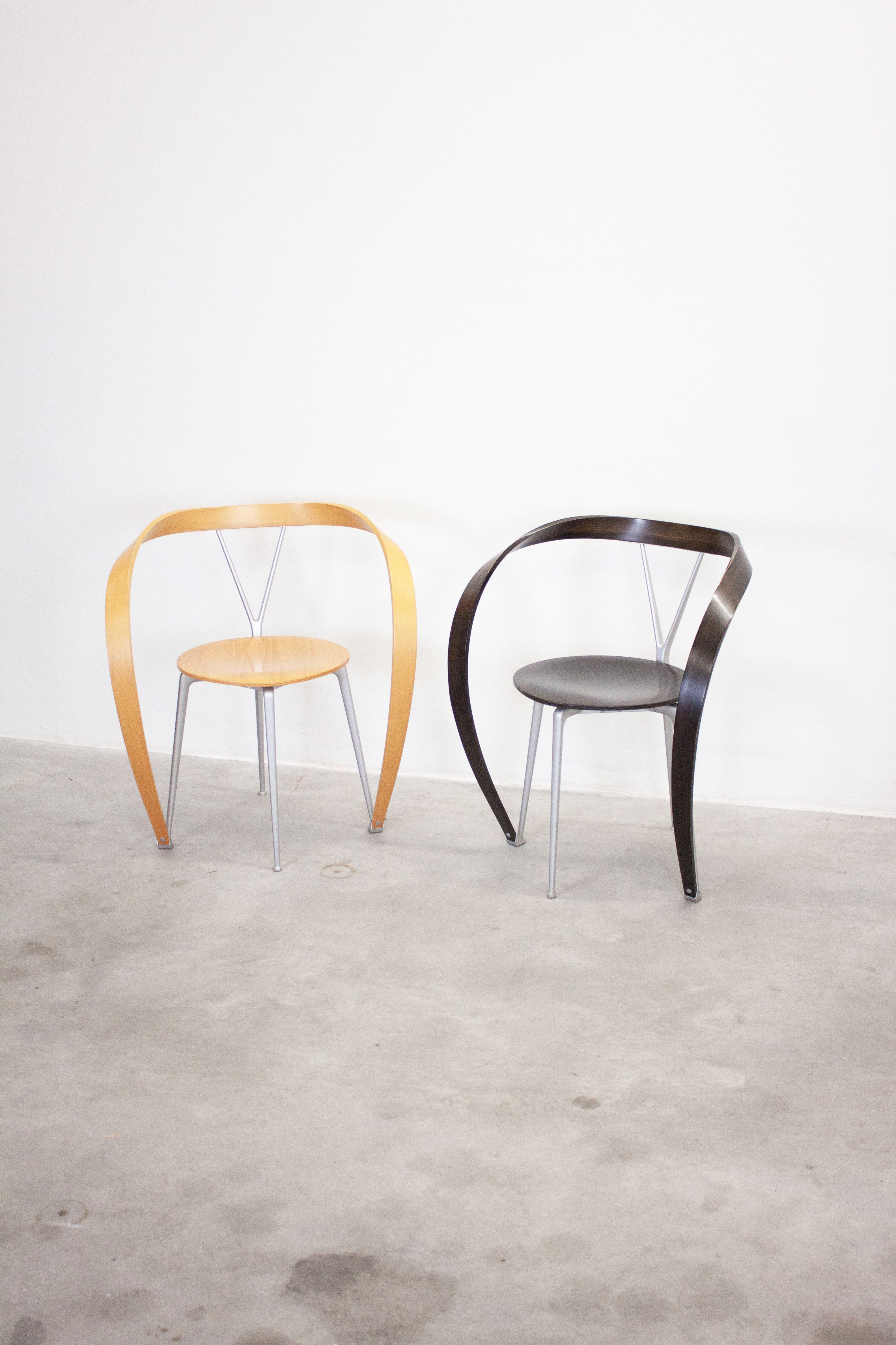 Cassina Revers Chair by Andrea Branzi (Beech) – JUKI AMSTERDAM