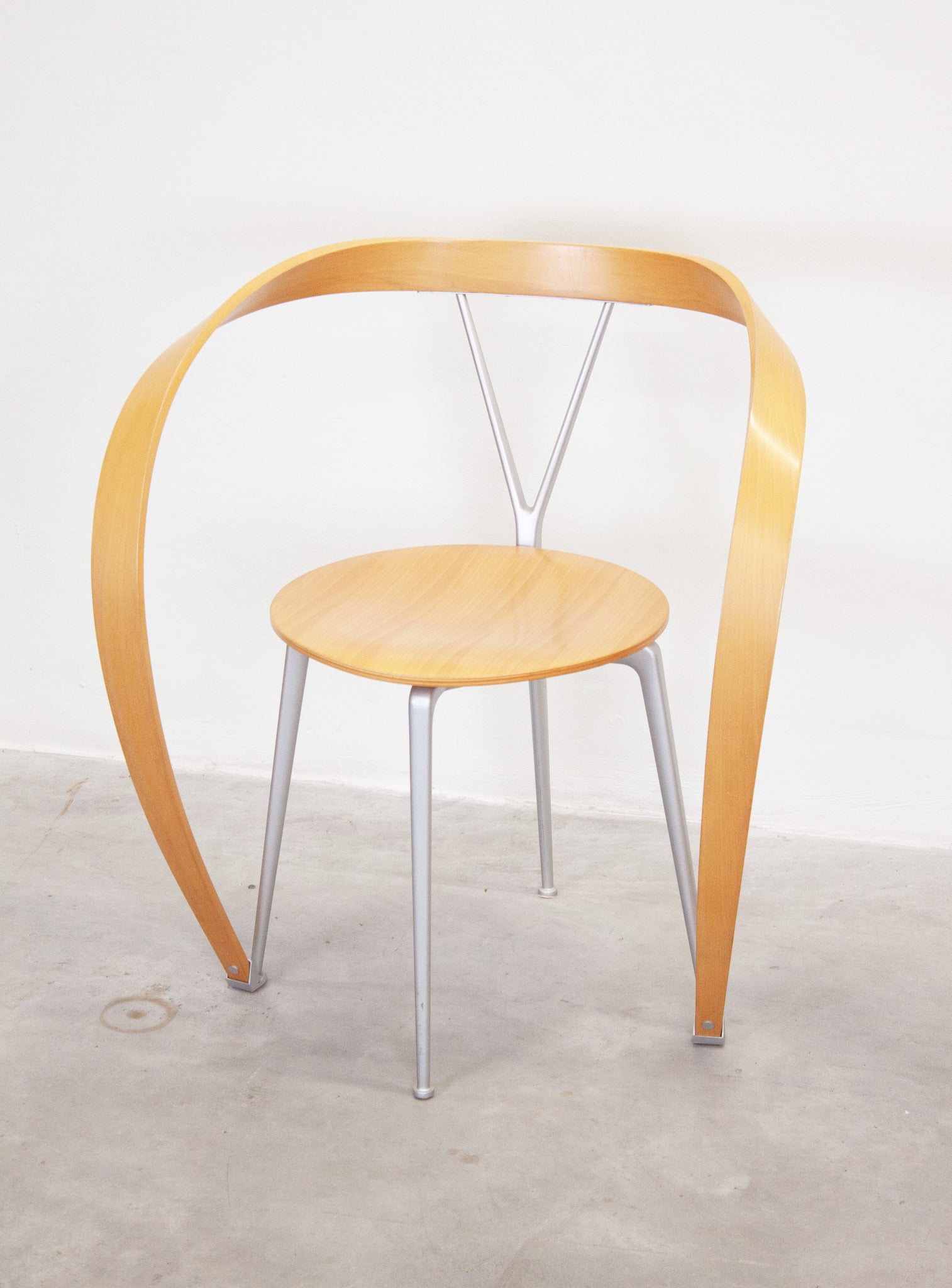 Cassina Revers Chair by Andrea Branzi (Beech)