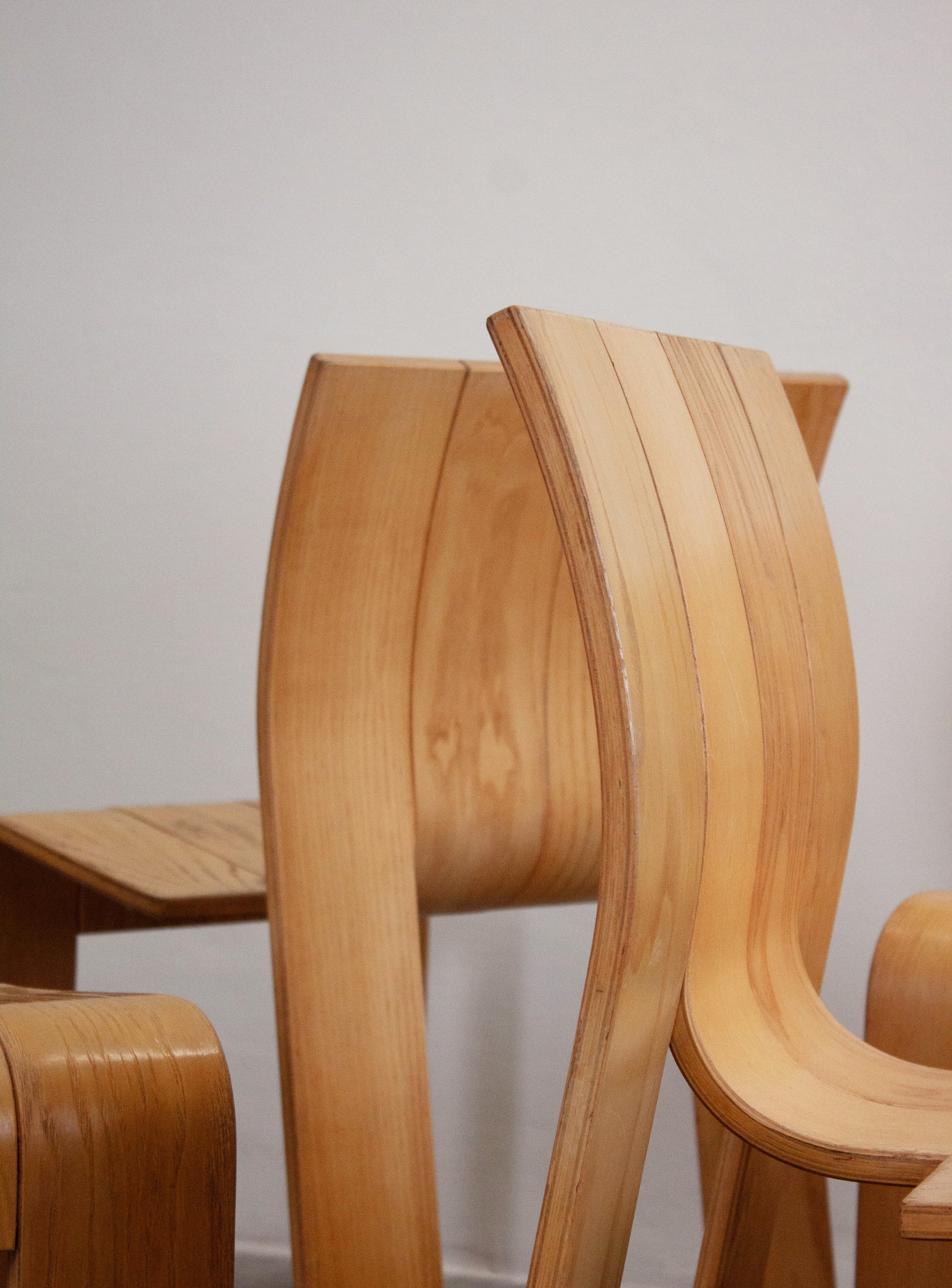Castelijn Strip Chairs by Gijs Bakker (Set of 4)