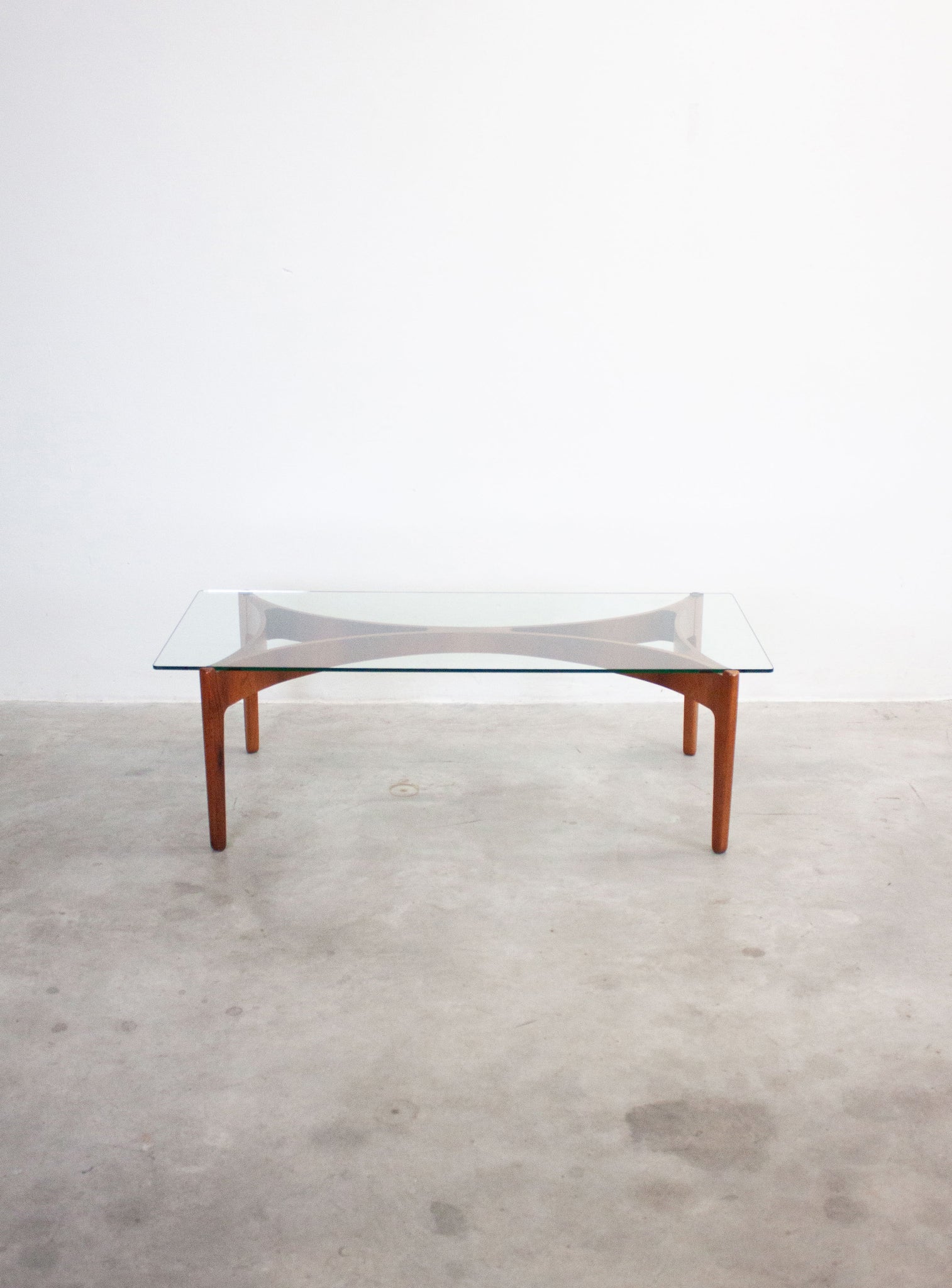 Christian Linneberg Rosewood Coffee Table by Sven Ellekaer