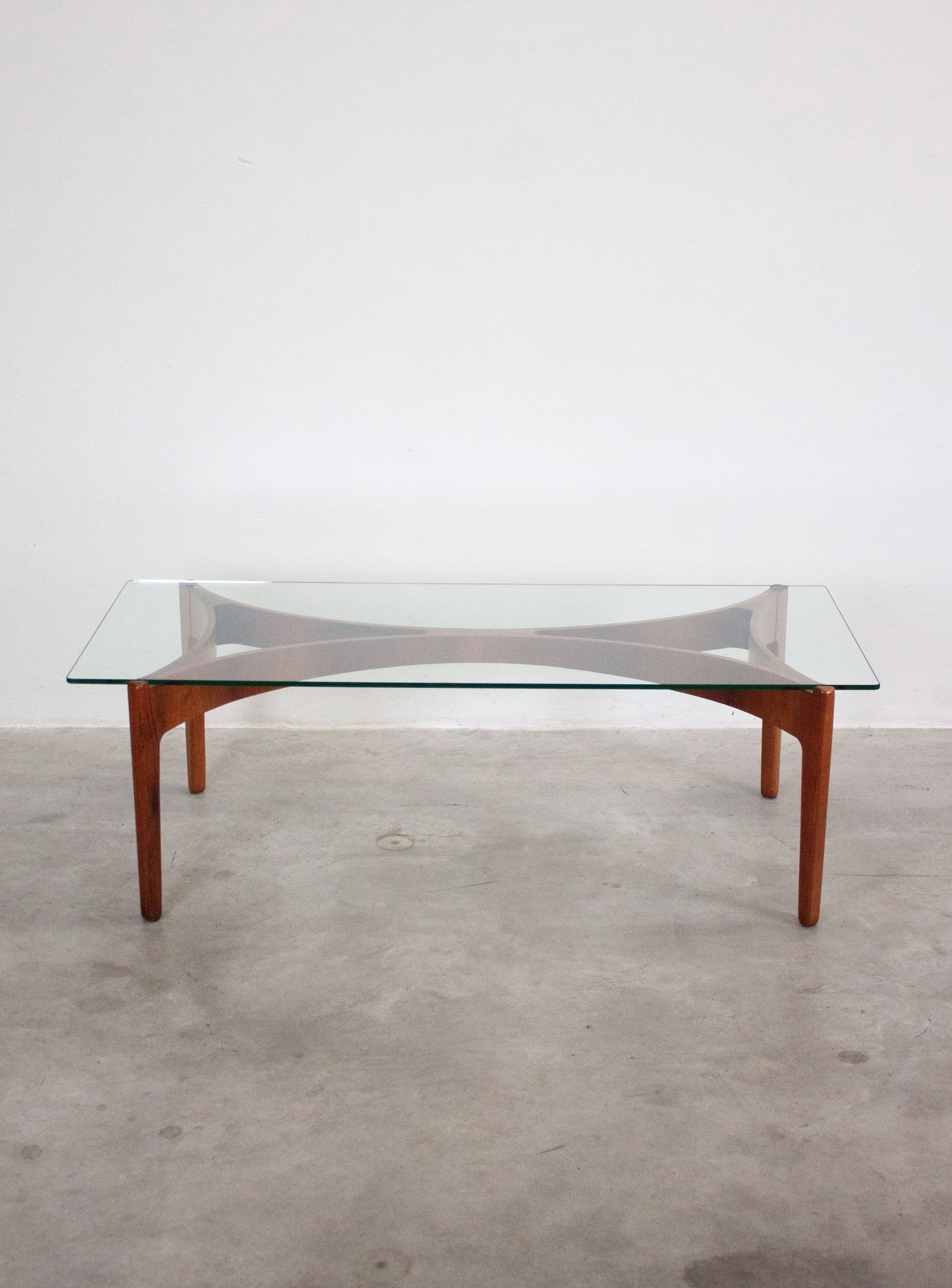 Christian Linneberg Rosewood Coffee Table by Sven Ellekaer