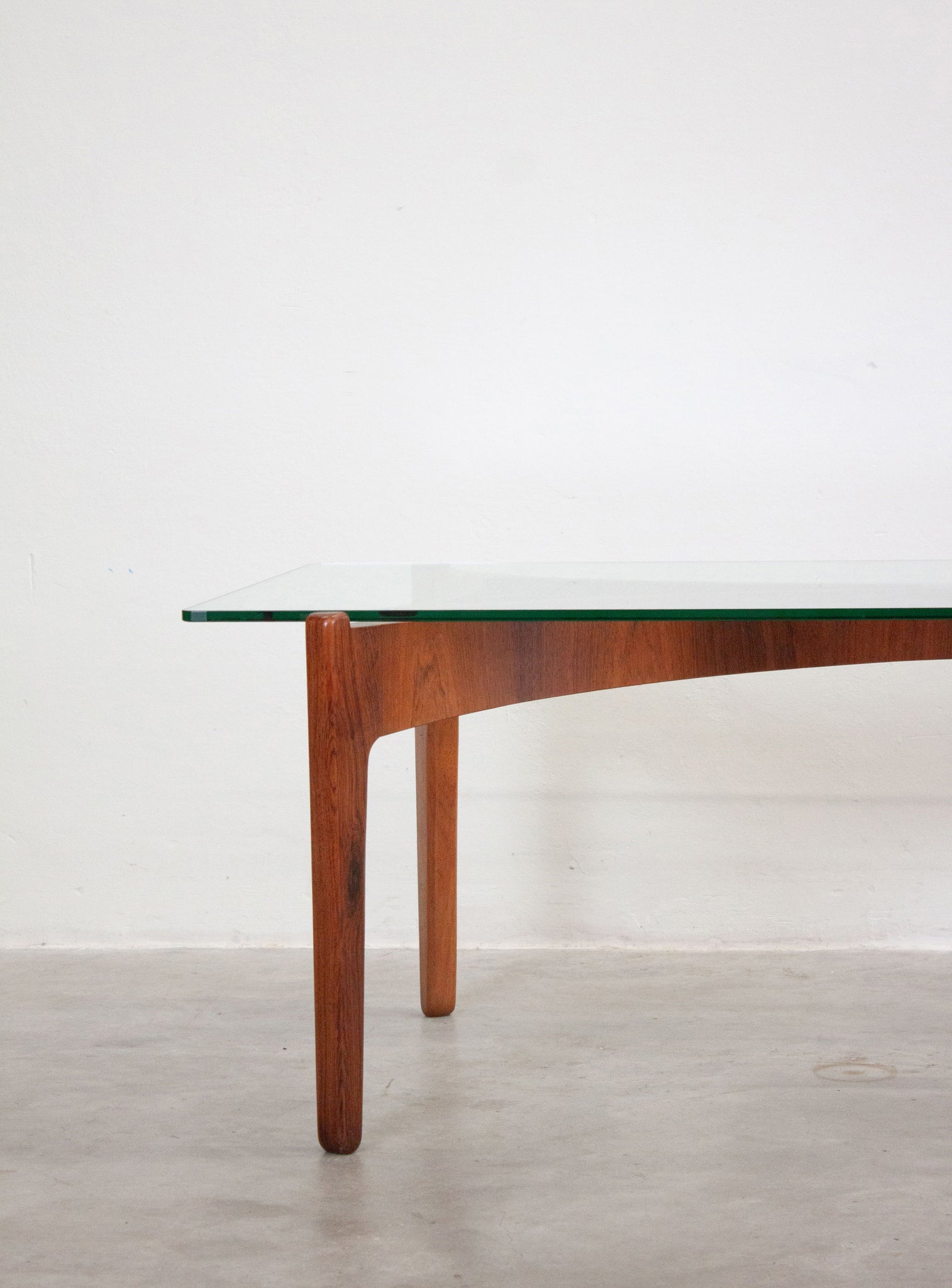 Christian Linneberg Rosewood Coffee Table by Sven Ellekaer