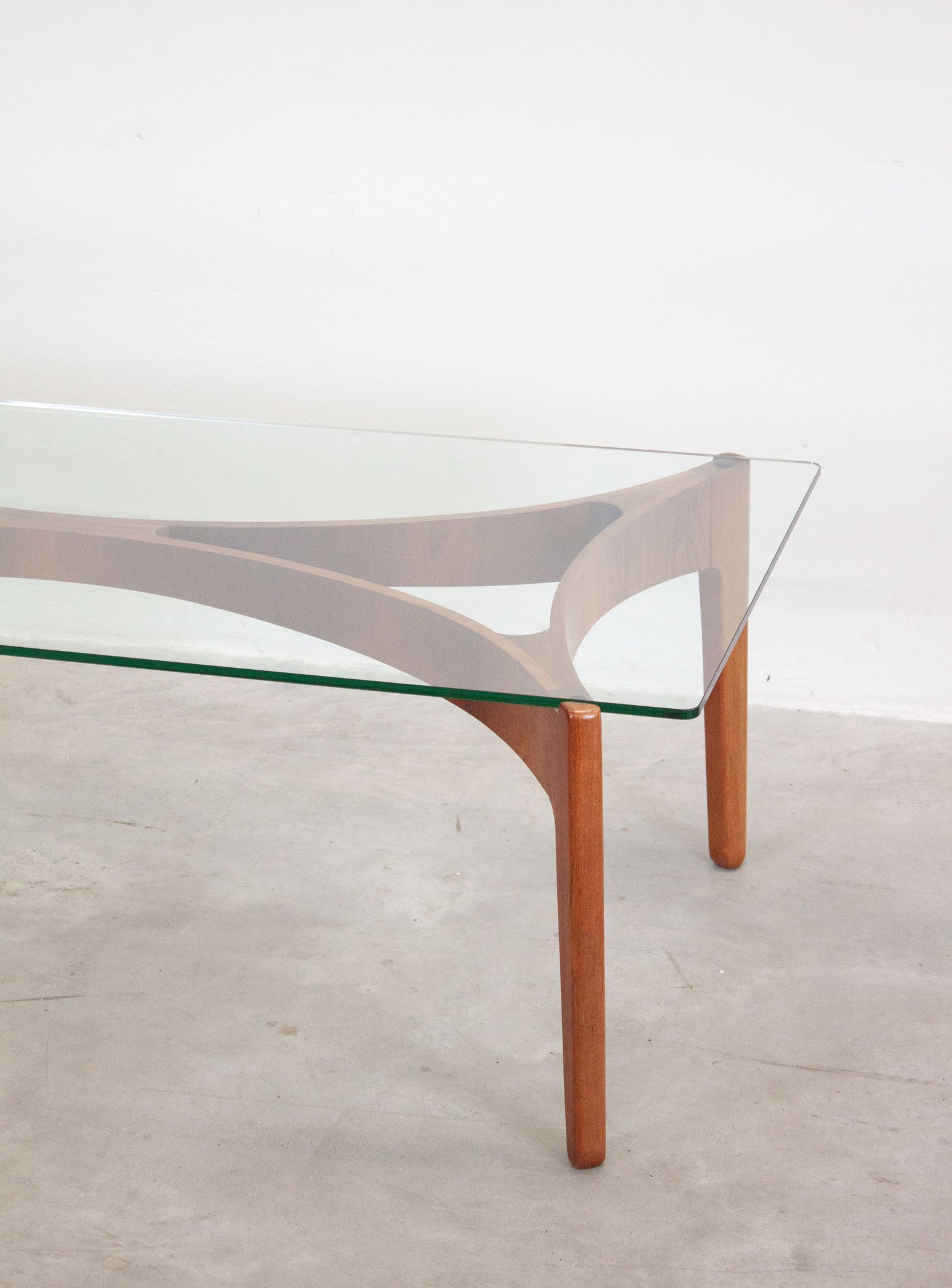 Christian Linneberg Rosewood Coffee Table by Sven Ellekaer