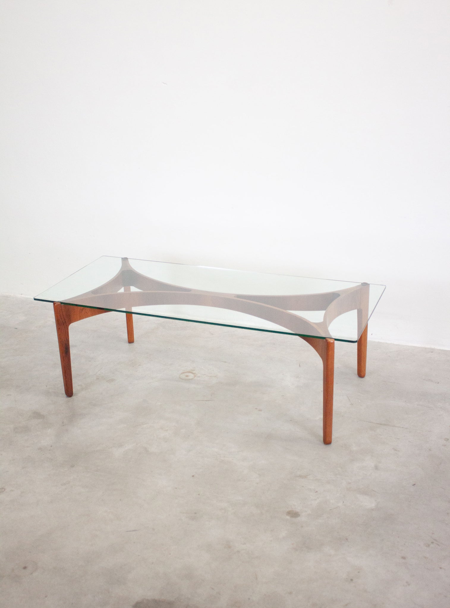 Christian Linneberg Rosewood Coffee Table by Sven Ellekaer