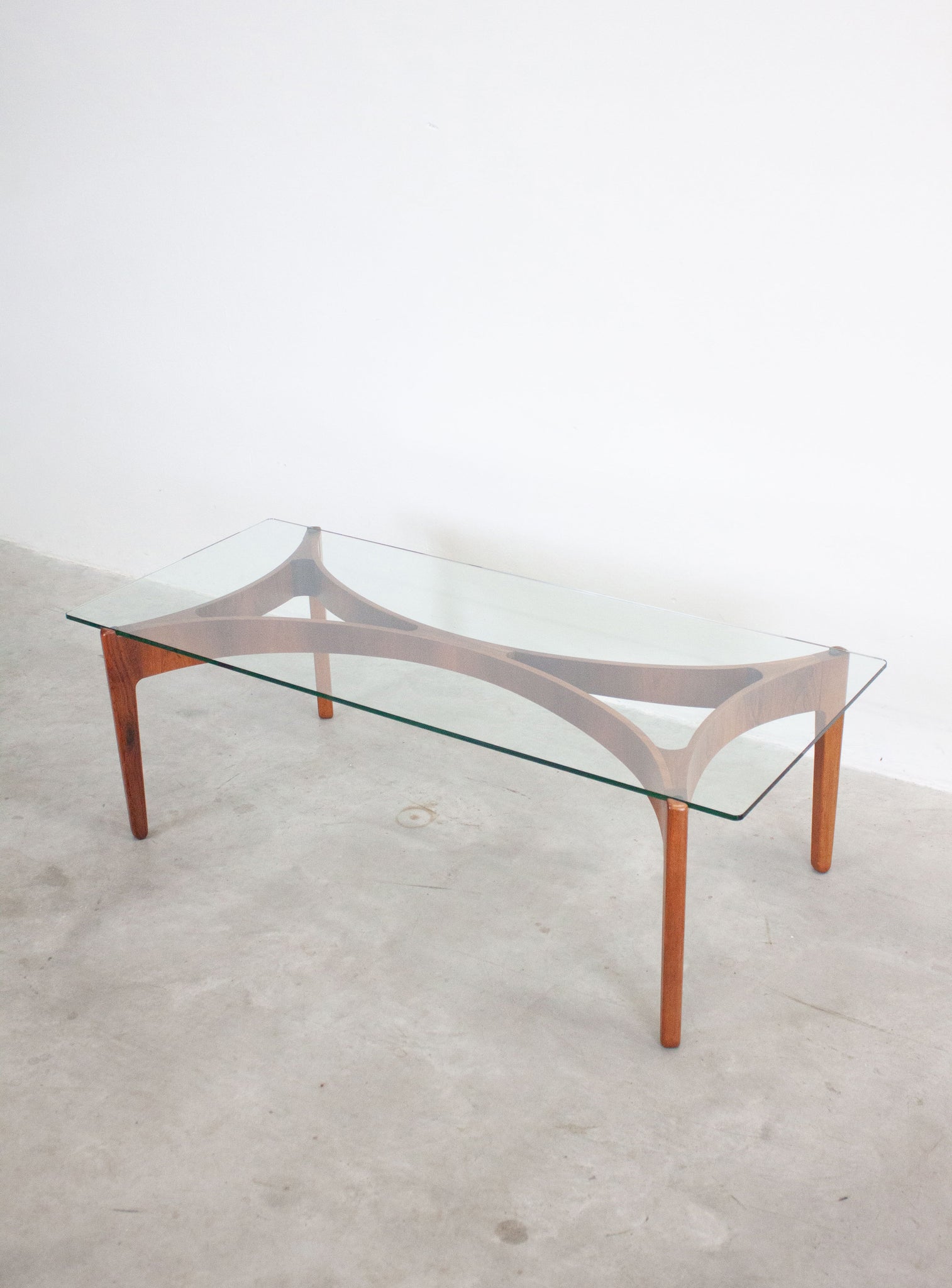 Christian Linneberg Rosewood Coffee Table by Sven Ellekaer