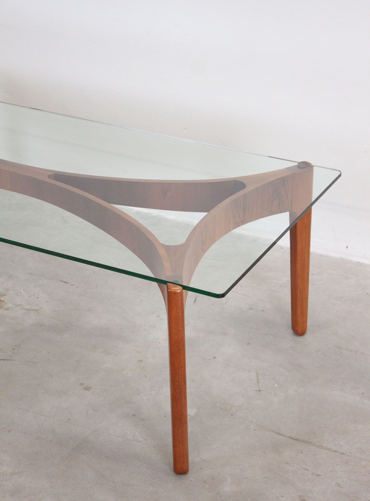 Christian Linneberg Rosewood Coffee Table by Sven Ellekaer