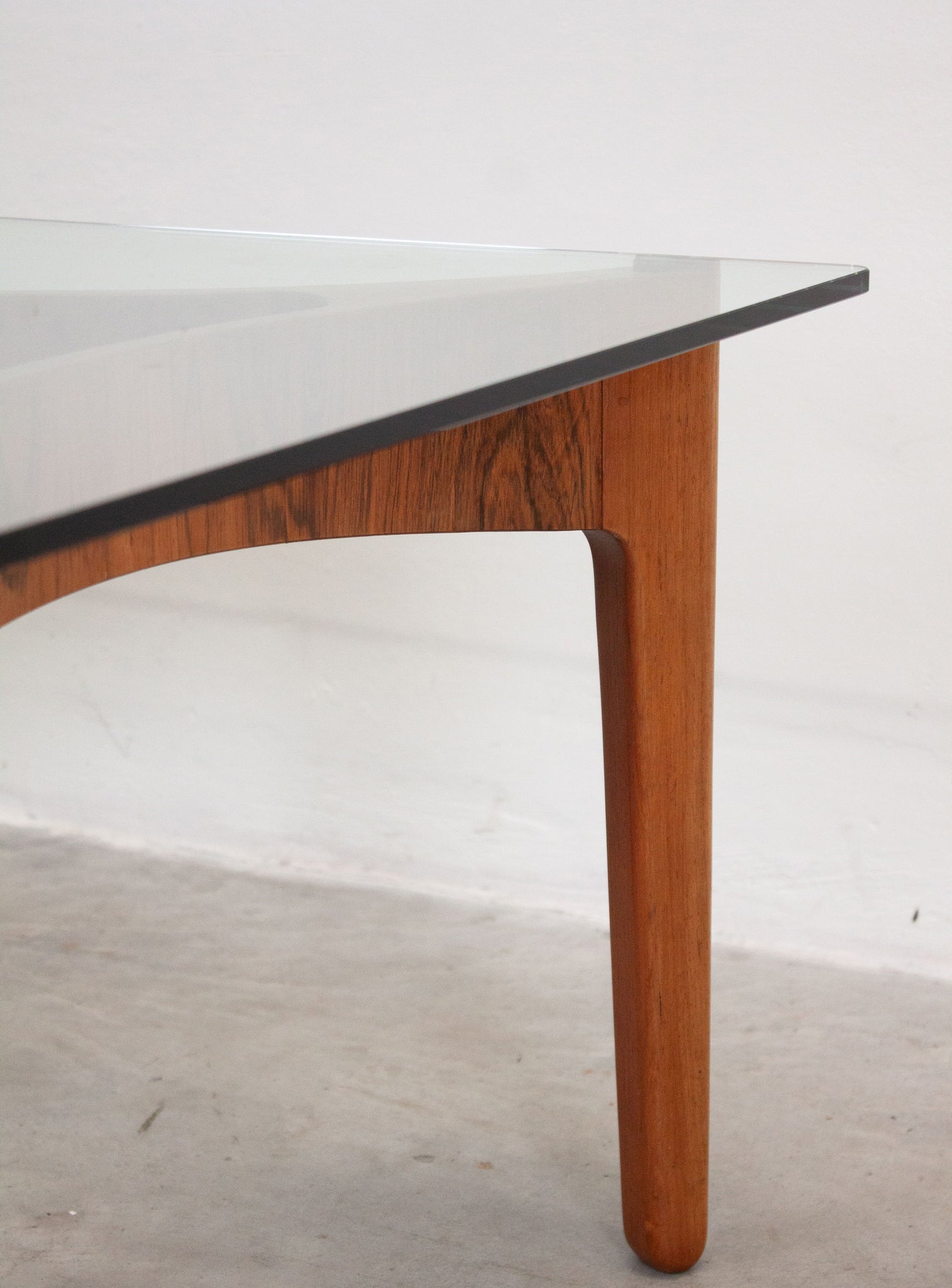 Christian Linneberg Rosewood Coffee Table by Sven Ellekaer