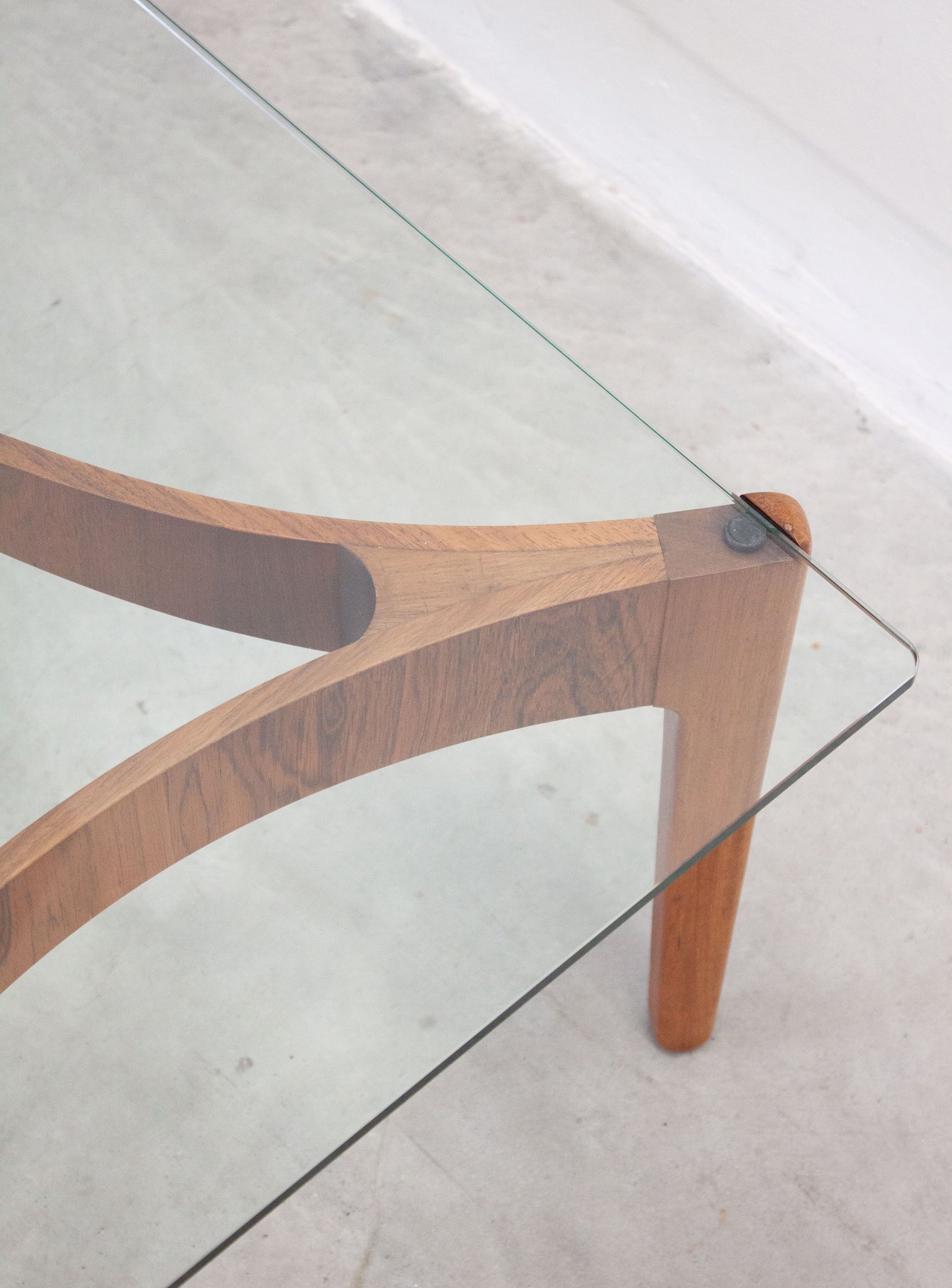 Christian Linneberg Rosewood Coffee Table by Sven Ellekaer