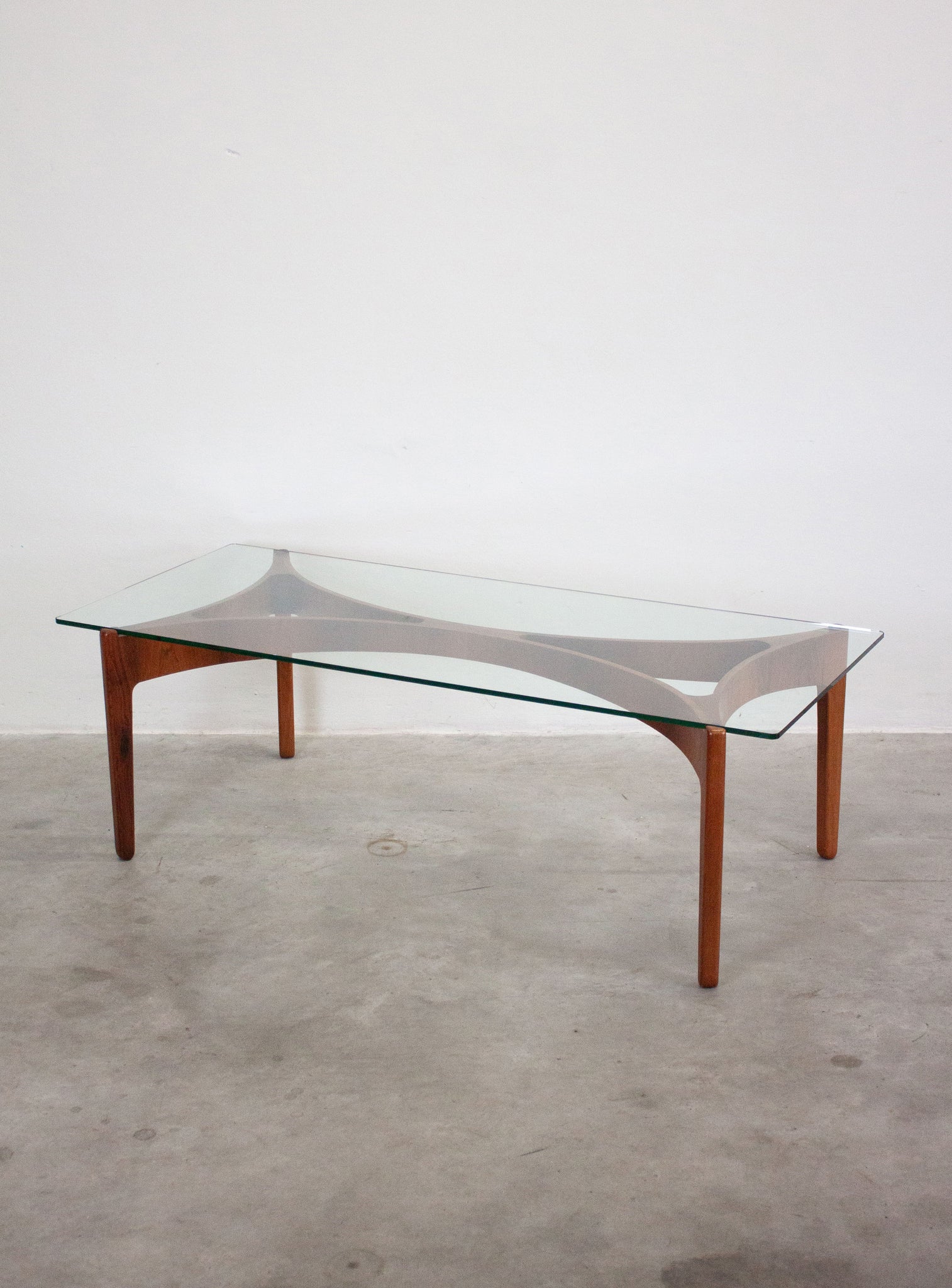 Christian Linneberg Rosewood Coffee Table by Sven Ellekaer