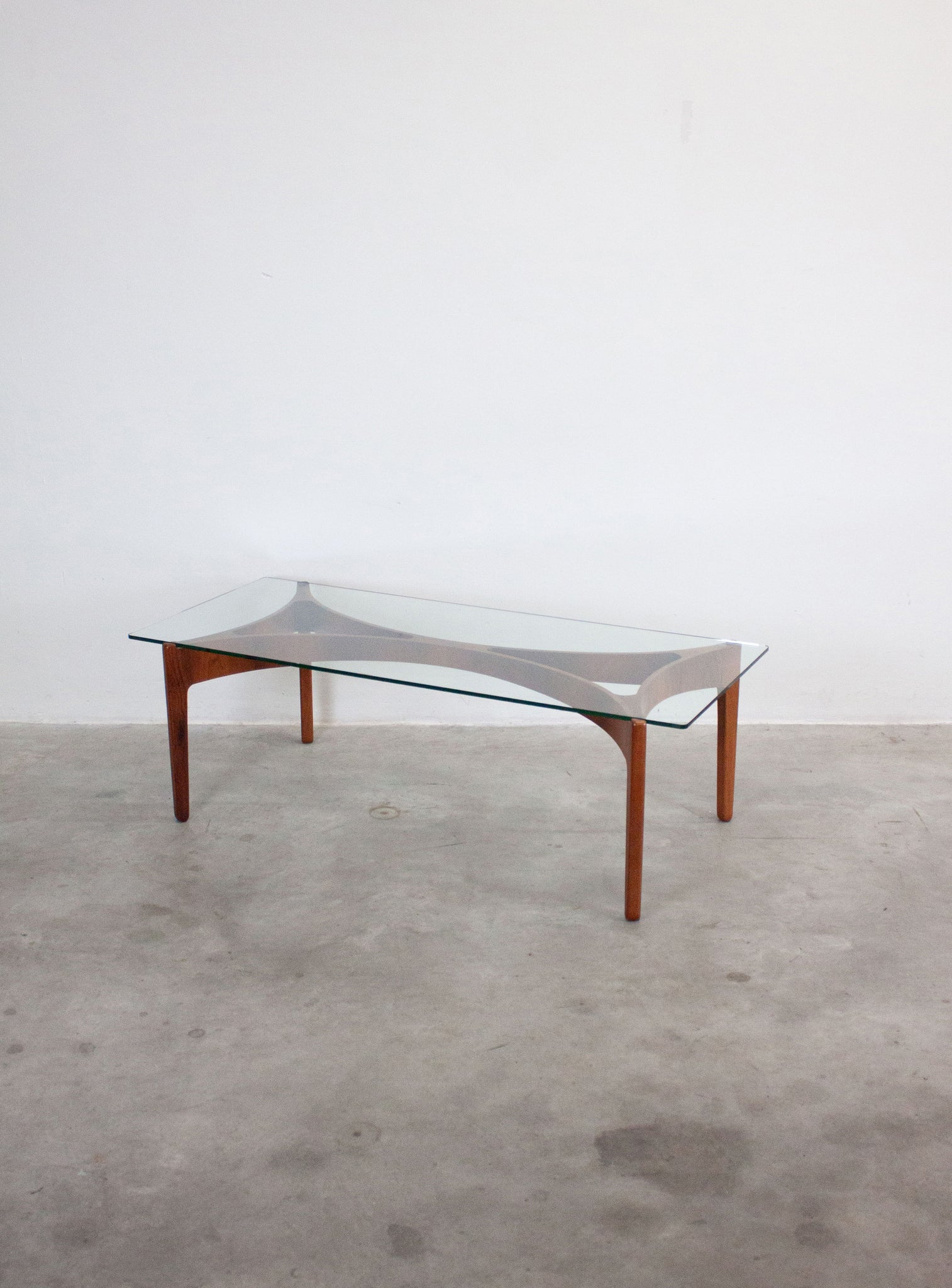 Christian Linneberg Rosewood Coffee Table by Sven Ellekaer