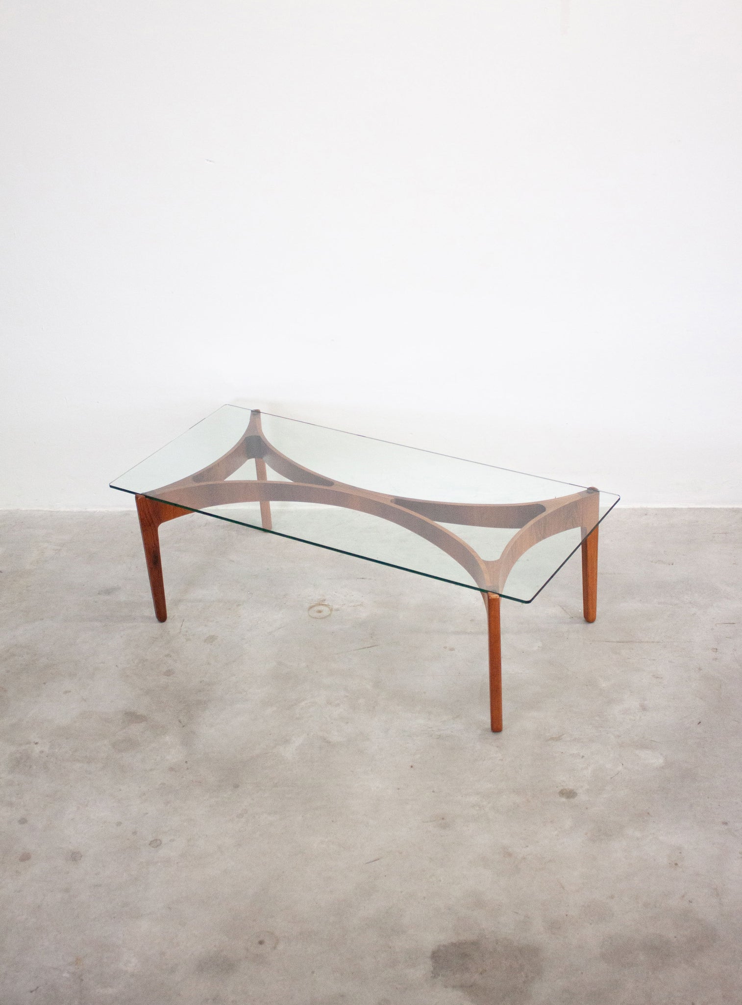 Christian Linneberg Rosewood Coffee Table by Sven Ellekaer