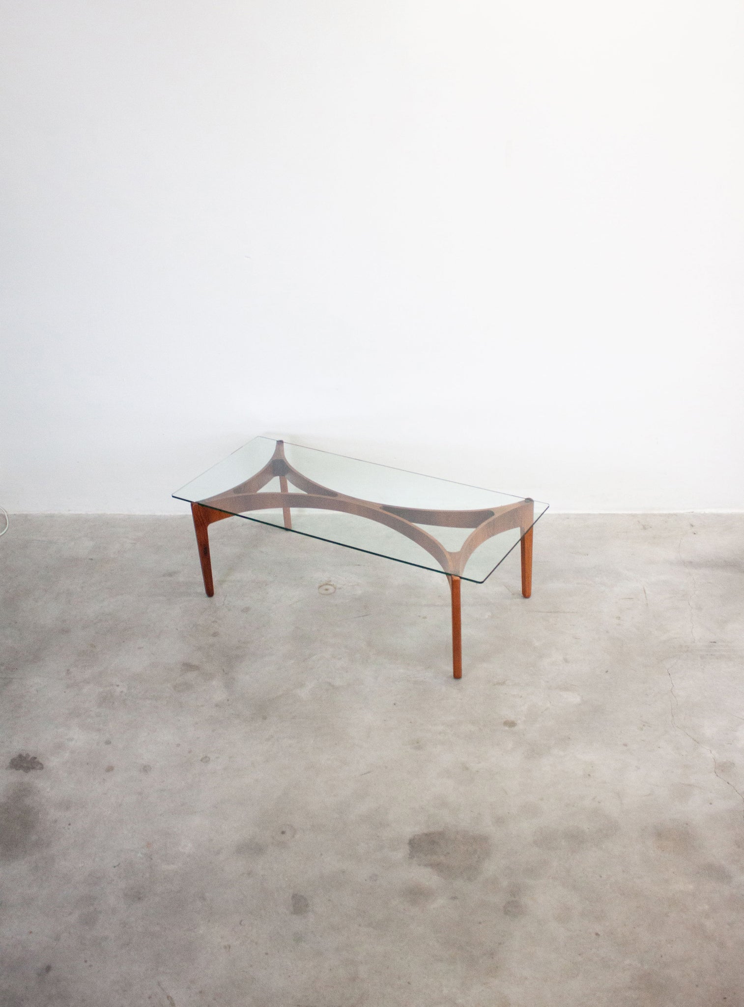 Christian Linneberg Rosewood Coffee Table by Sven Ellekaer