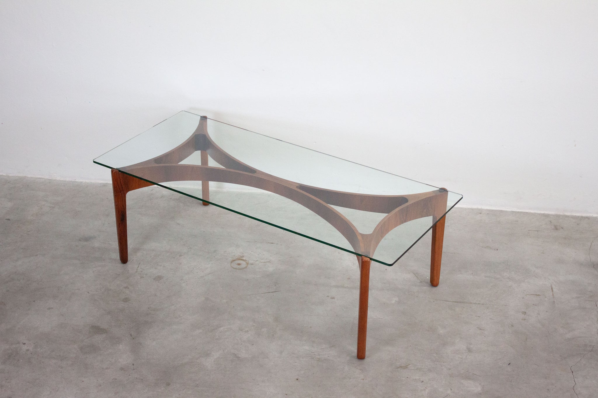 Christian Linneberg Rosewood Coffee Table by Sven Ellekaer