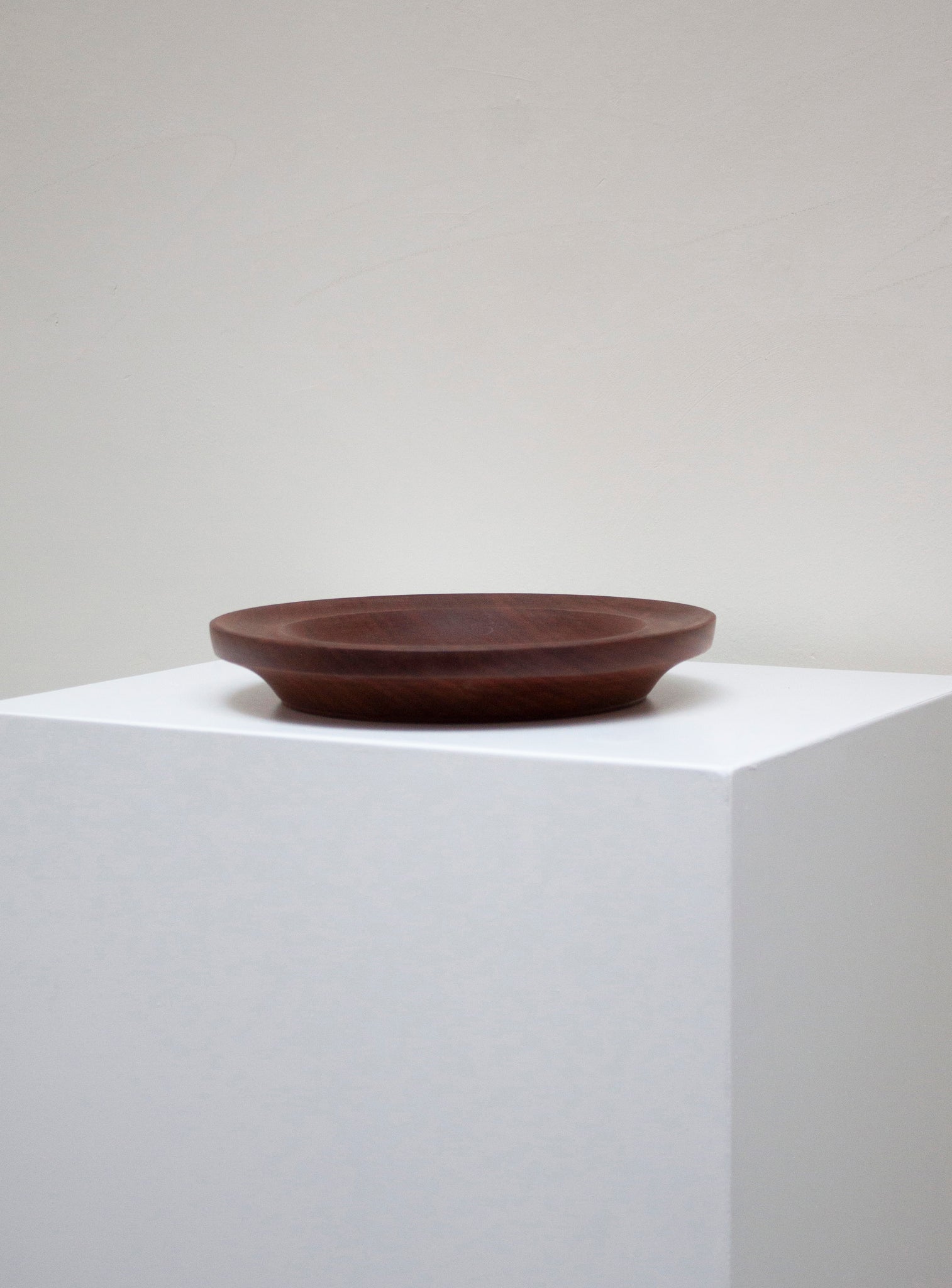 Danish Low Teak Wooden Bowl
