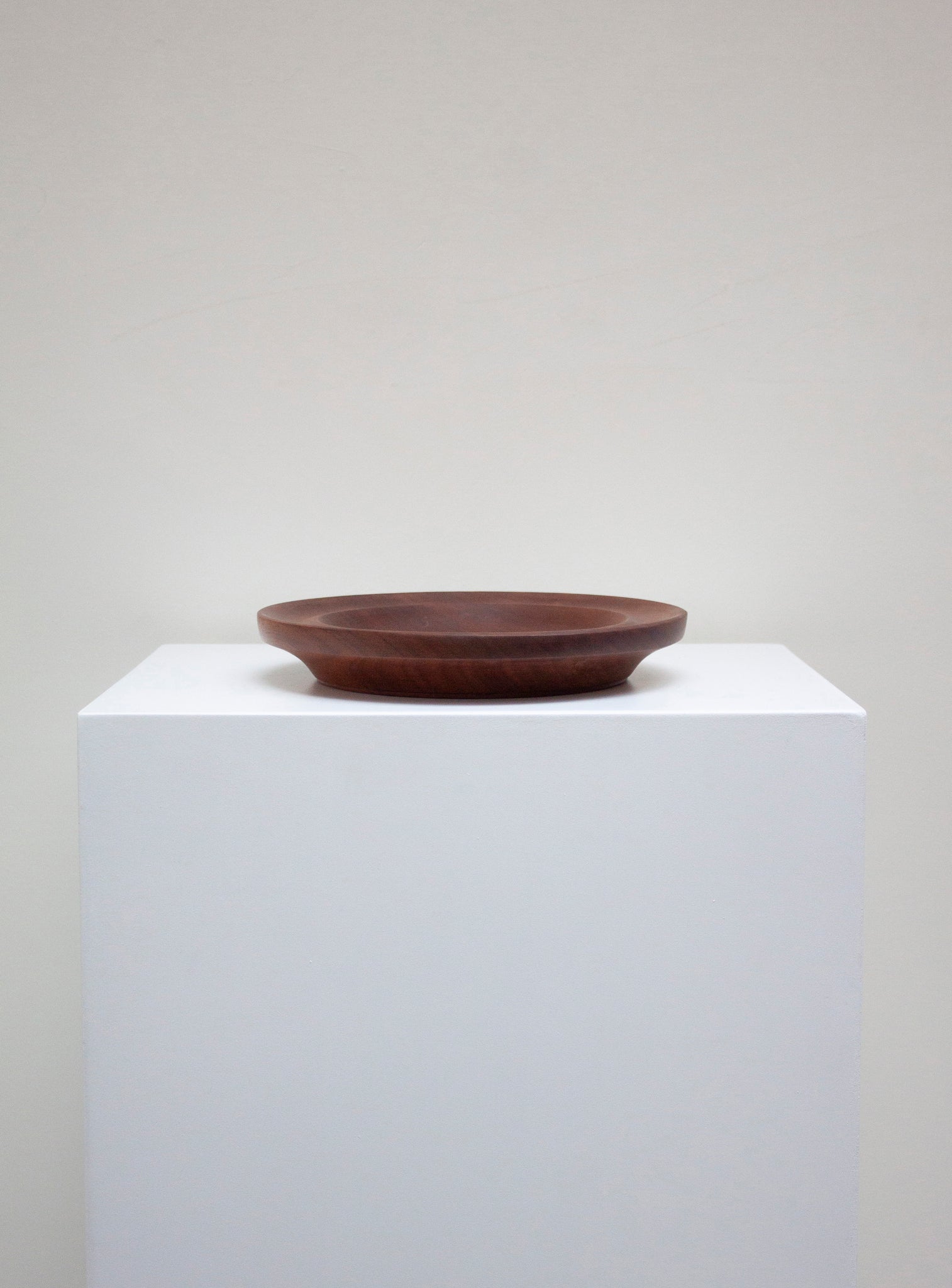Danish Low Teak Wooden Bowl