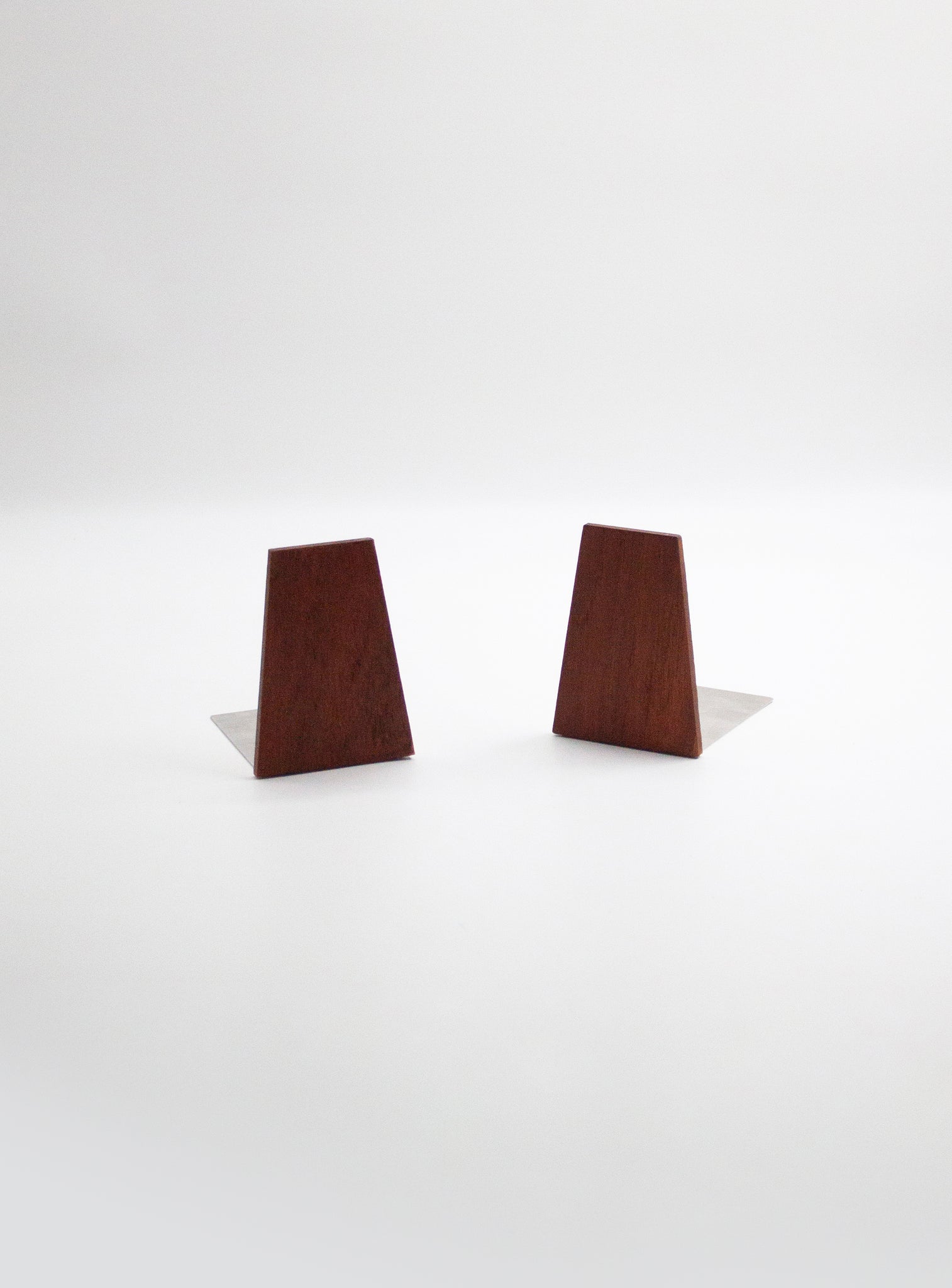 Danish Teak Bookends (Set of 2)