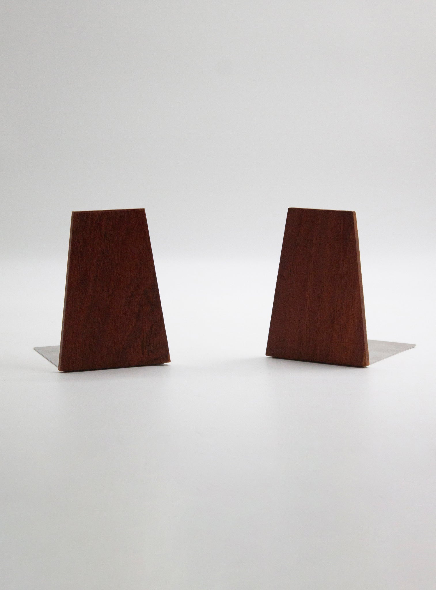 Danish Teak Bookends (Set of 2)