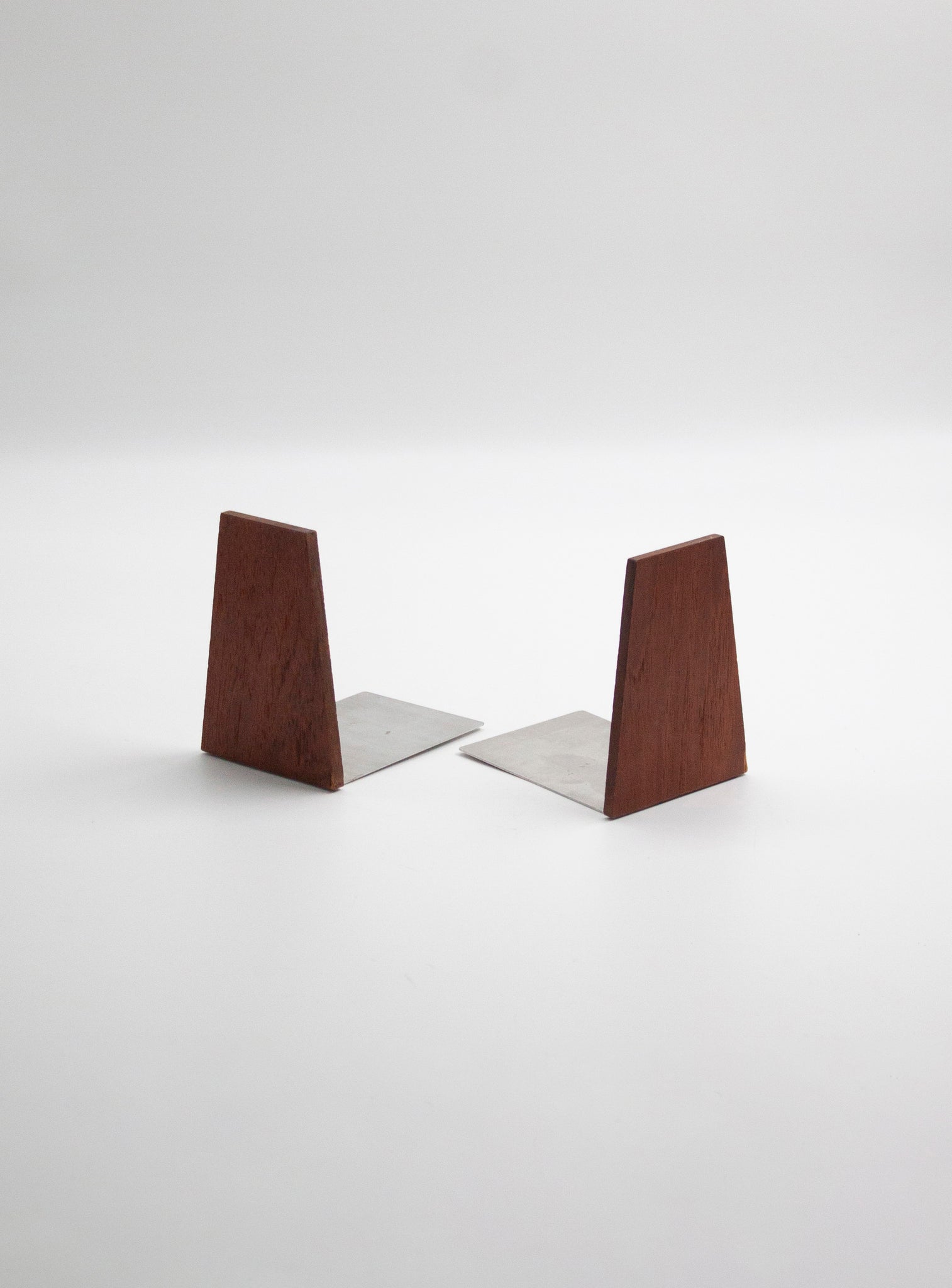 Danish Teak Bookends (Set of 2)