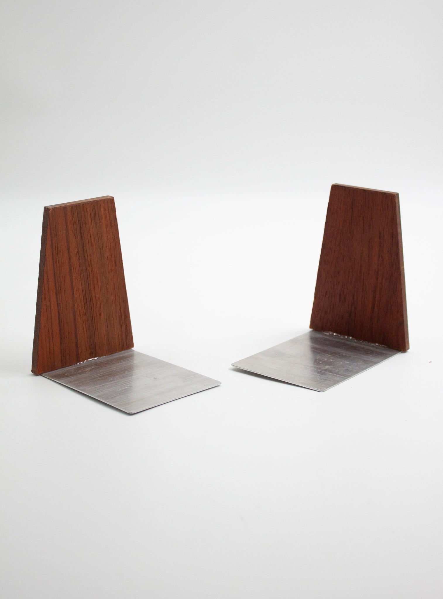 Danish Teak Bookends (Set of 2)