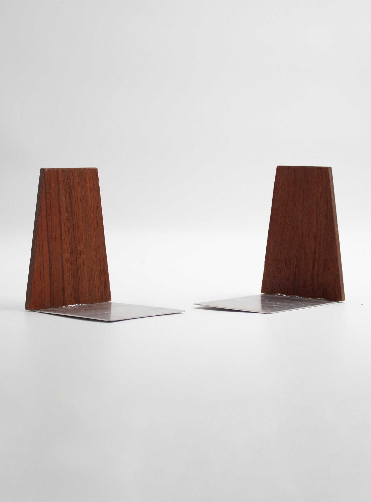 Danish Teak Bookends (Set of 2)