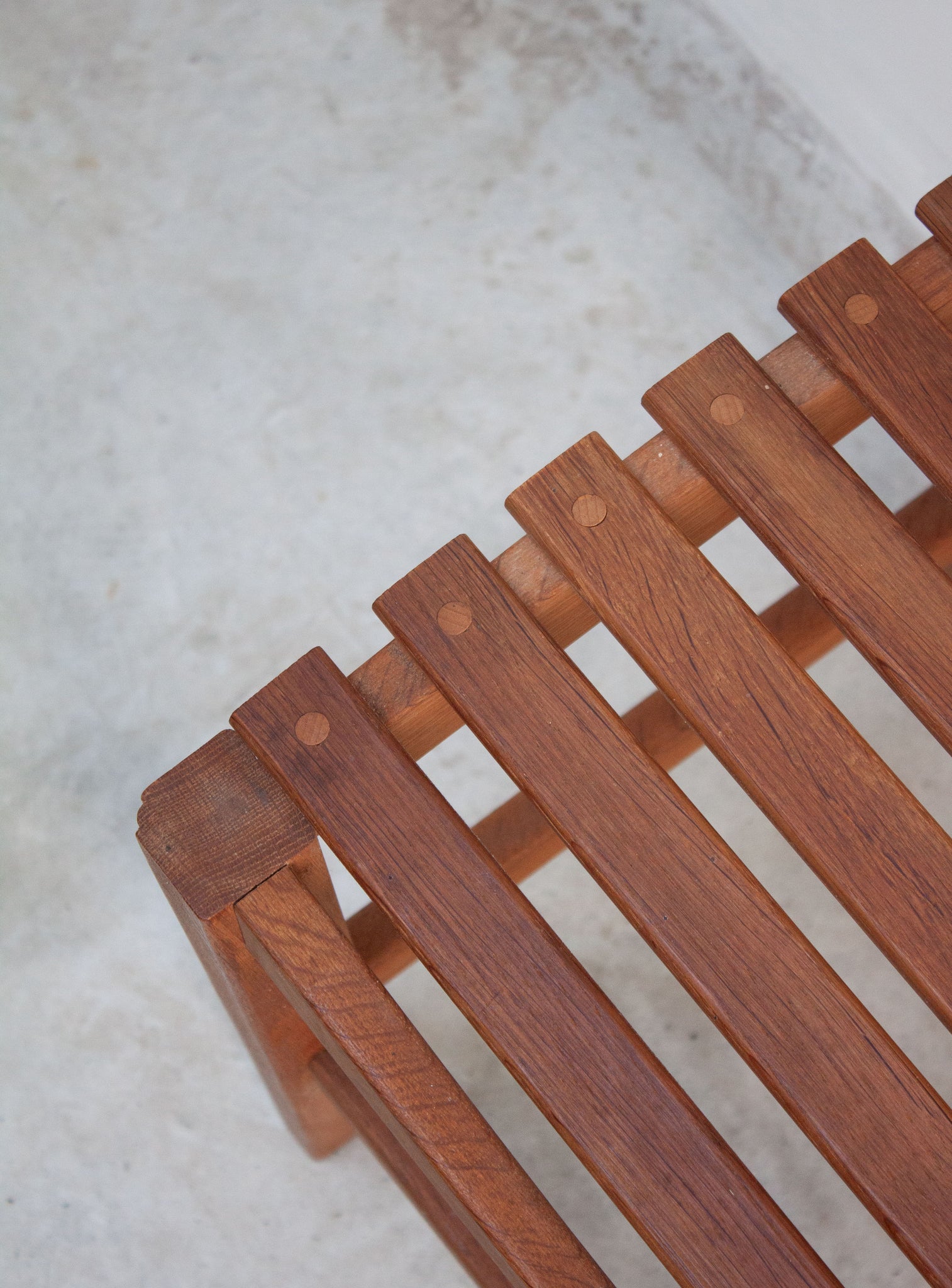 Danish Teak Carpenter Stool