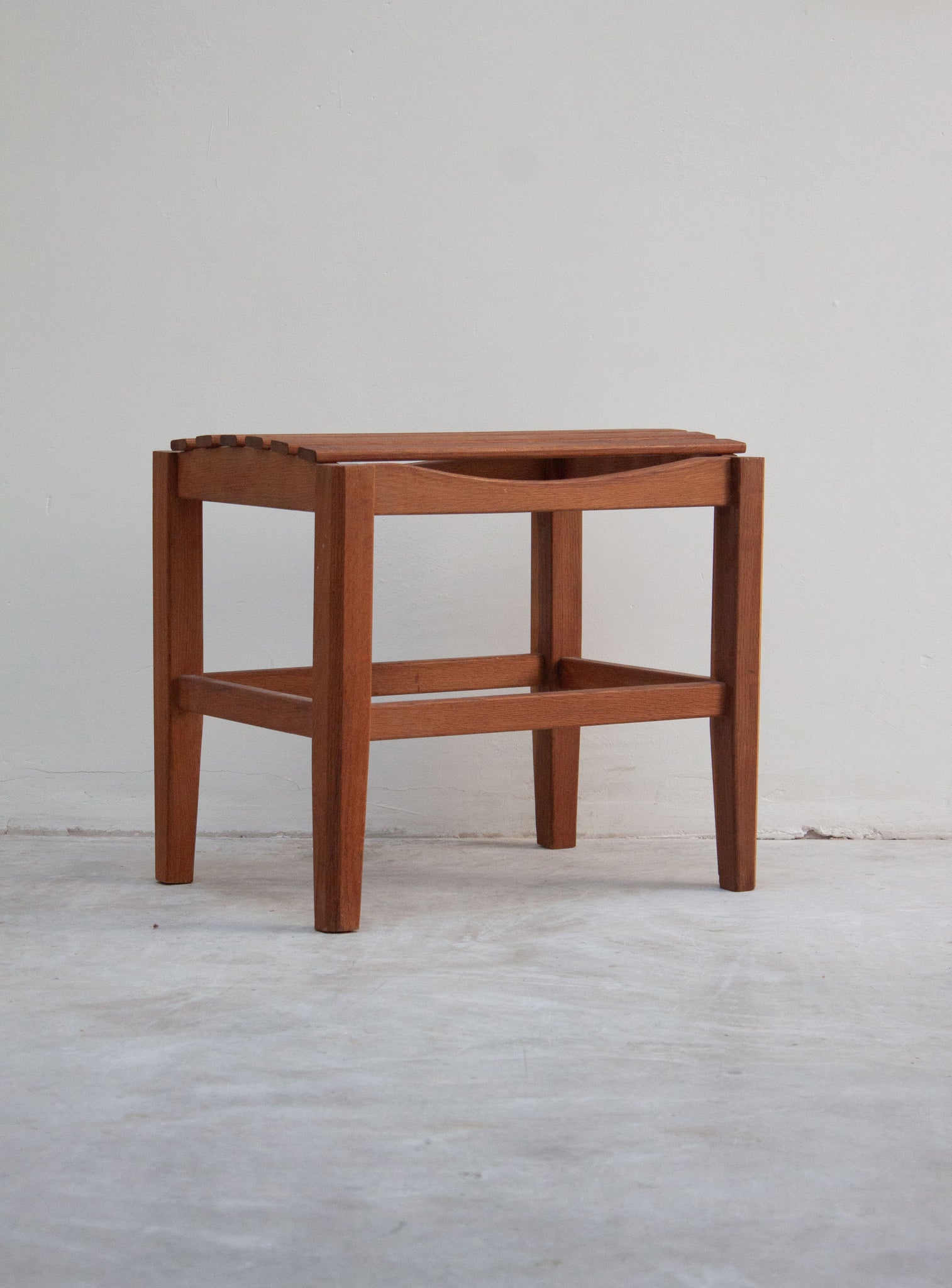 Danish Teak Carpenter Stool