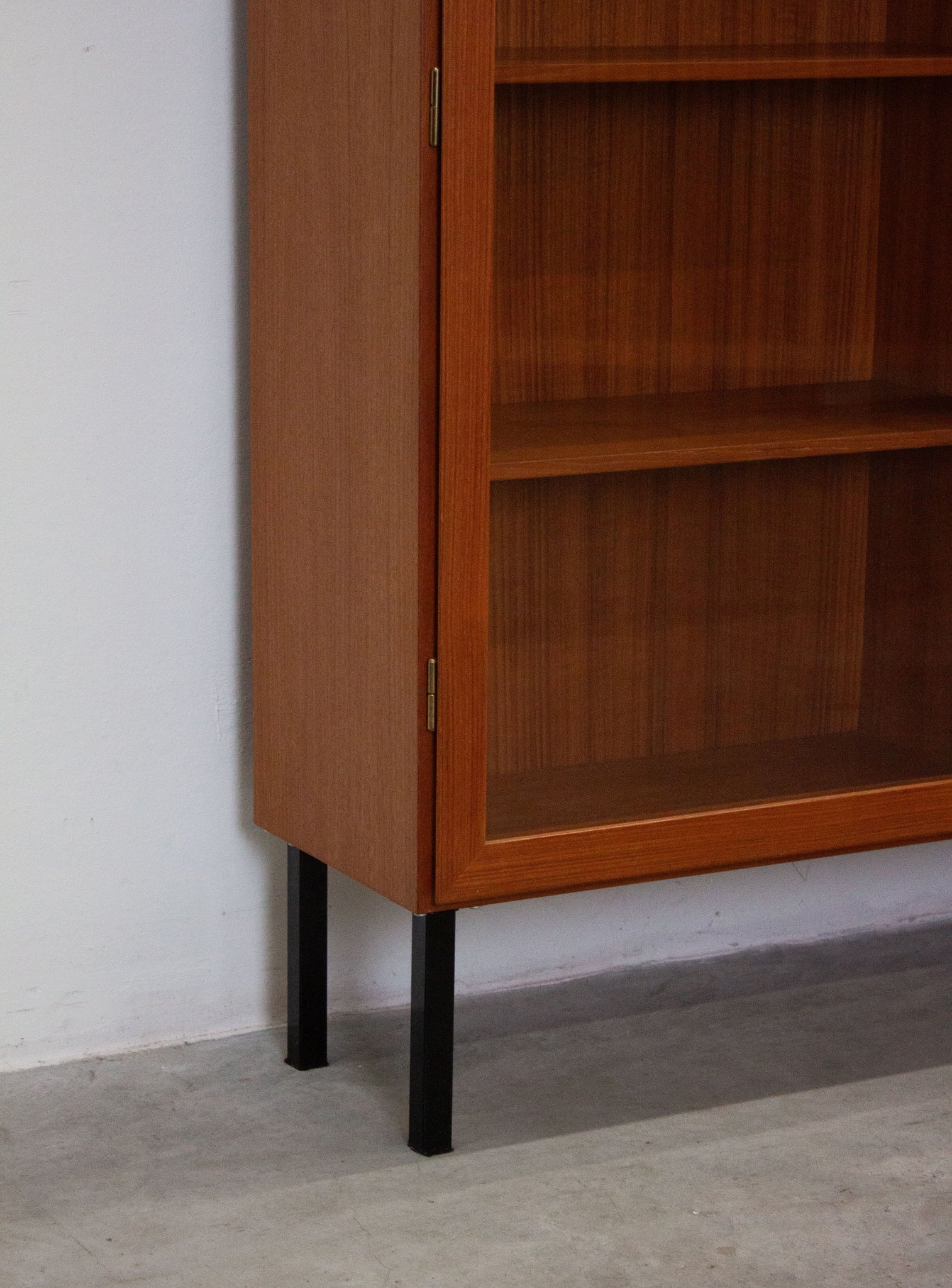 Danish Teak Display Cabinet by Omann Jun