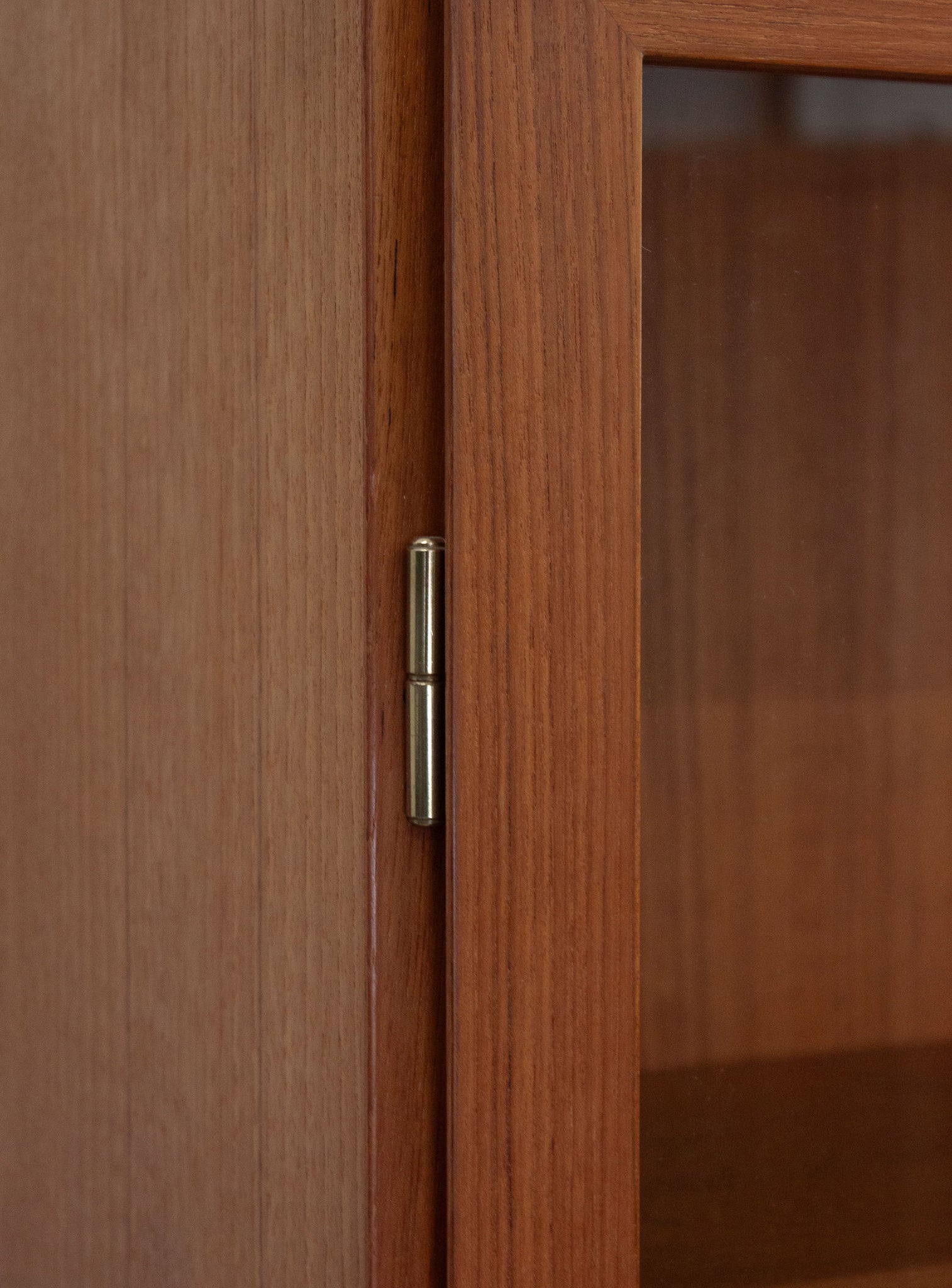 Danish Teak Display Cabinet by Omann Jun