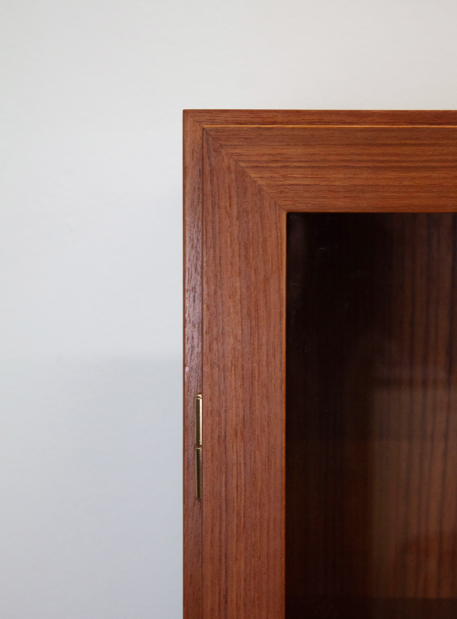 Danish Teak Display Cabinet by Omann Jun