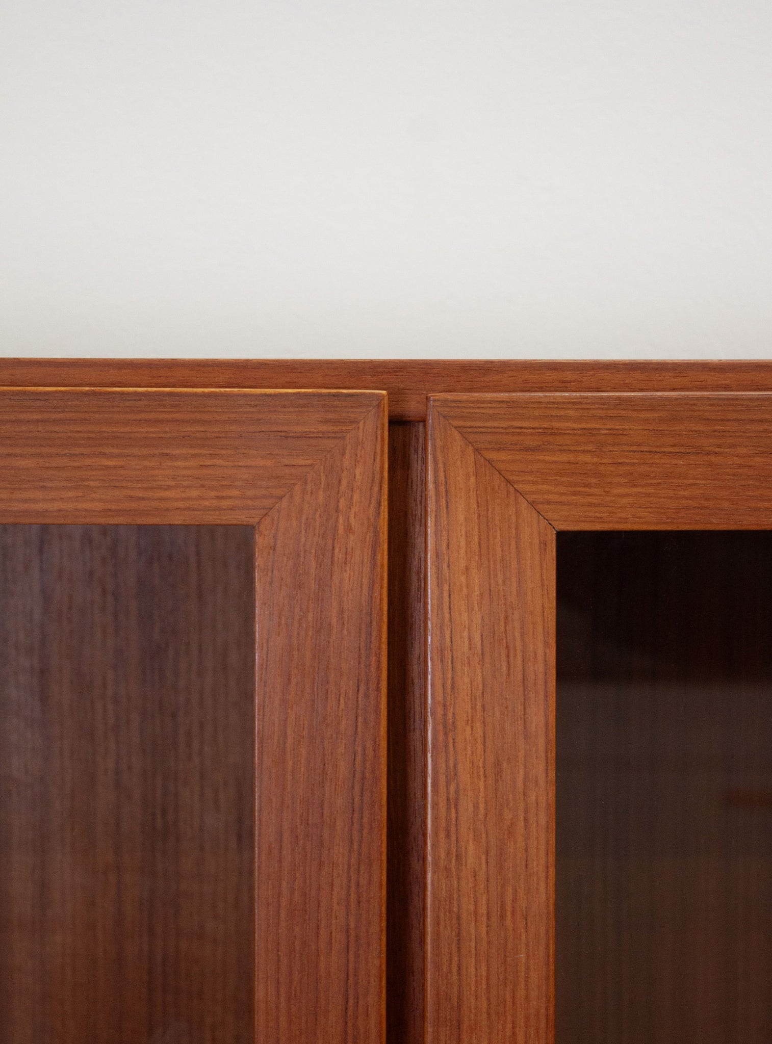 Danish Teak Display Cabinet by Omann Jun