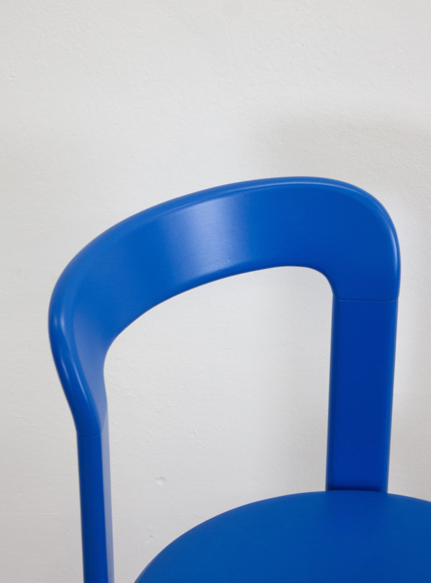 Dietiker Rey Dining Chairs by Bruno Rey (Cobalt Blue)