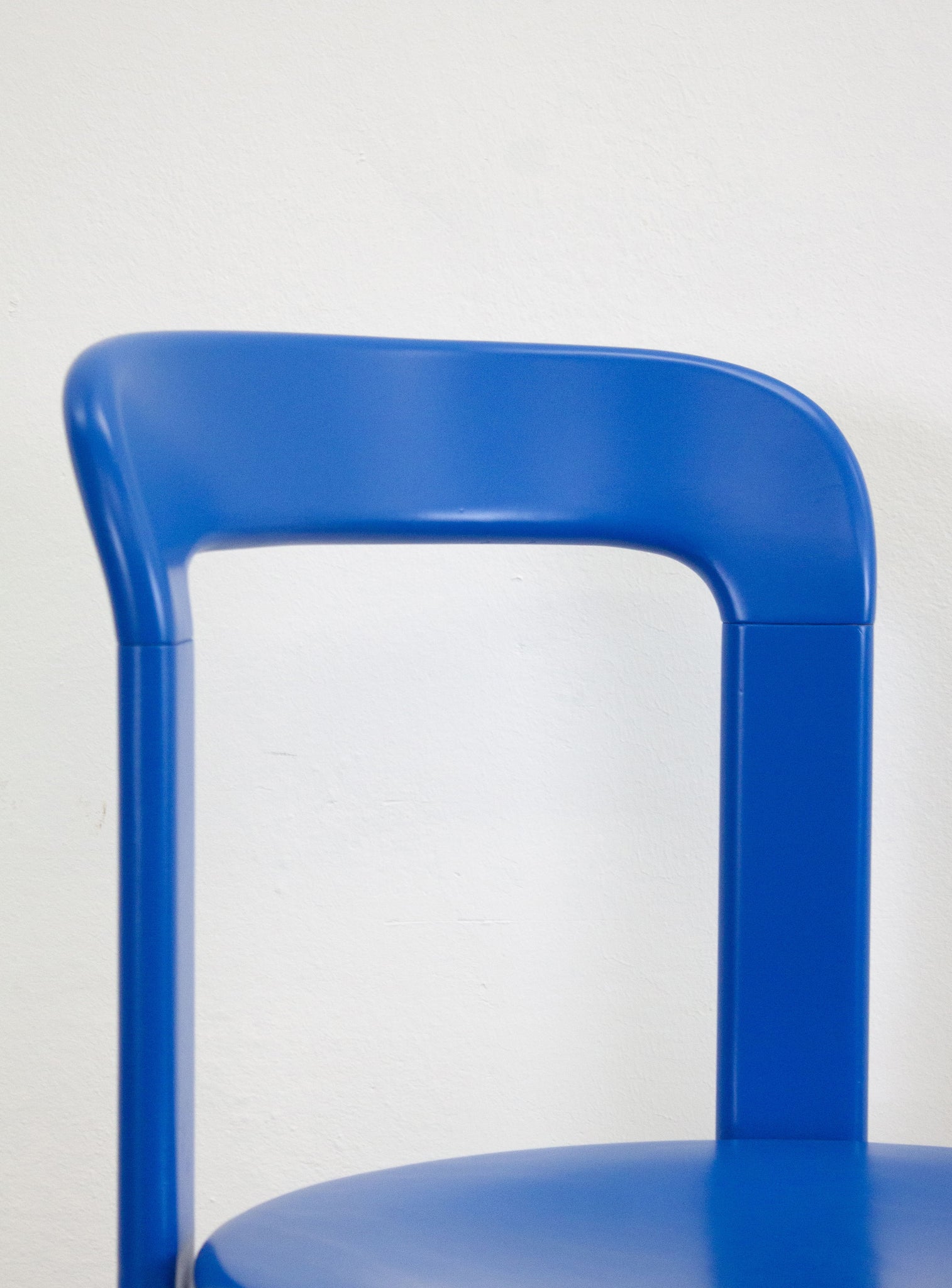 Dietiker Rey Dining Chairs by Bruno Rey (Cobalt Blue)