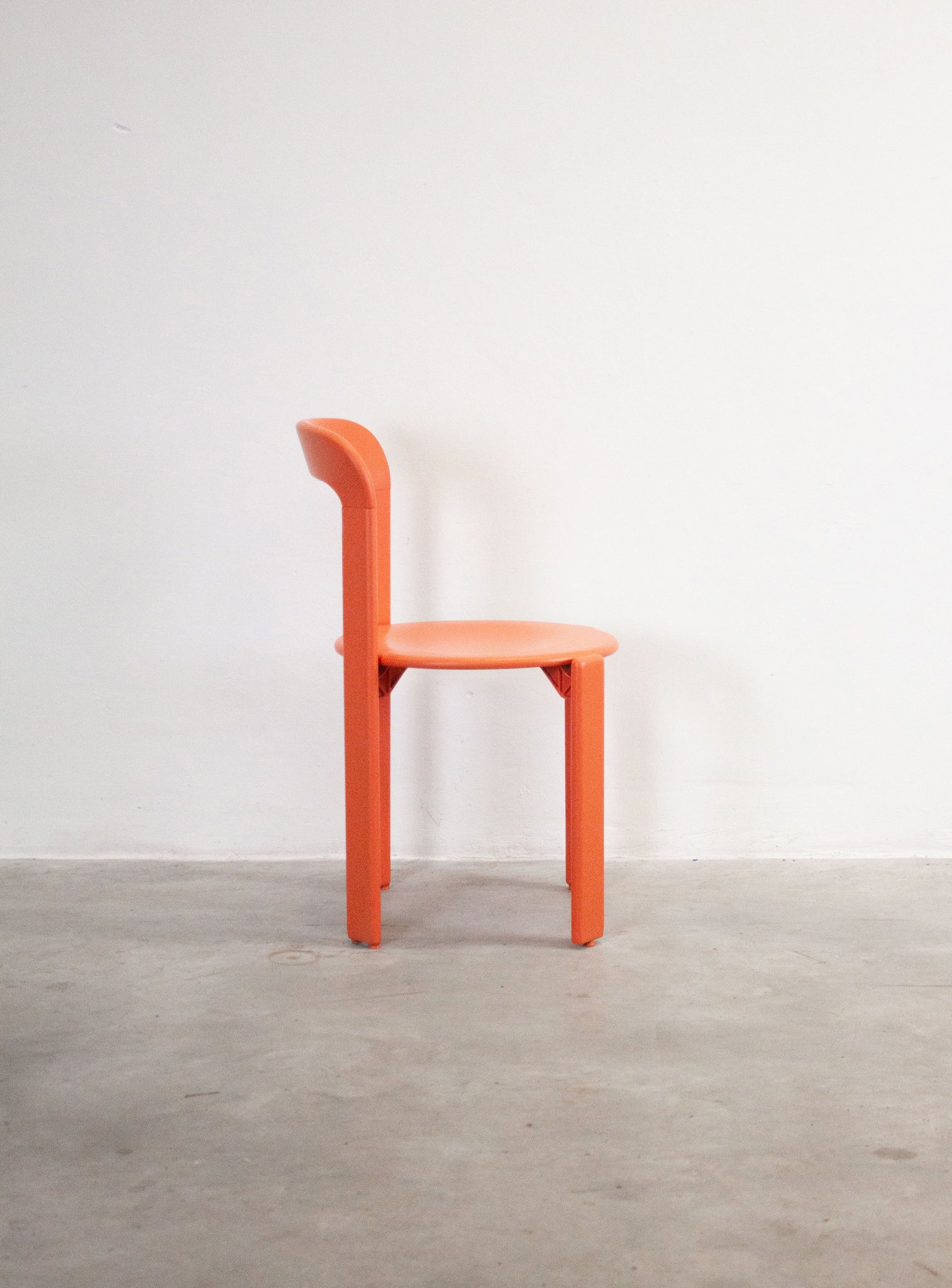 Dietiker Rey Dining Chairs by Bruno Rey (Coral)