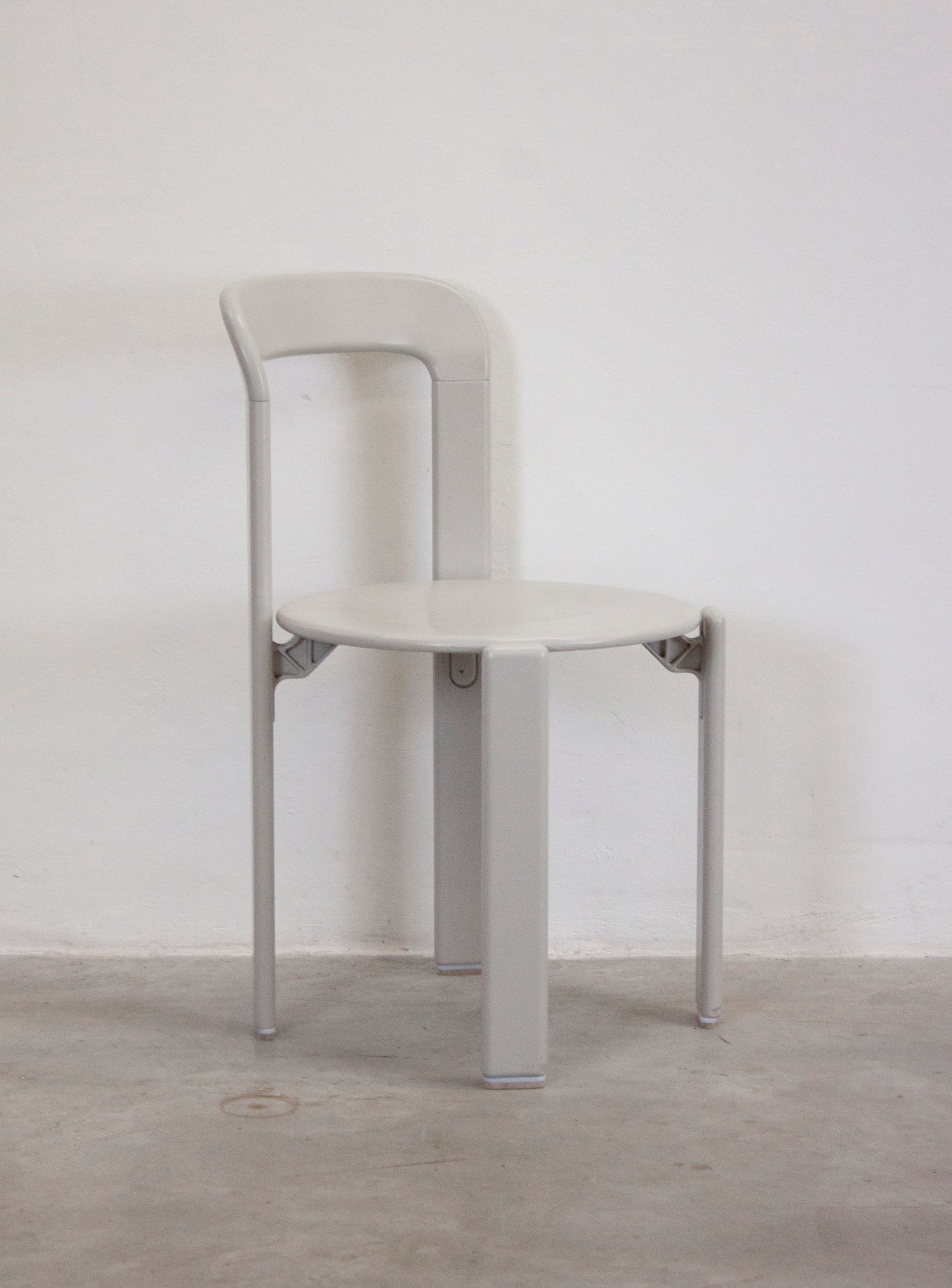 Dietiker Rey Dining Chairs by Bruno Rey (Grey)