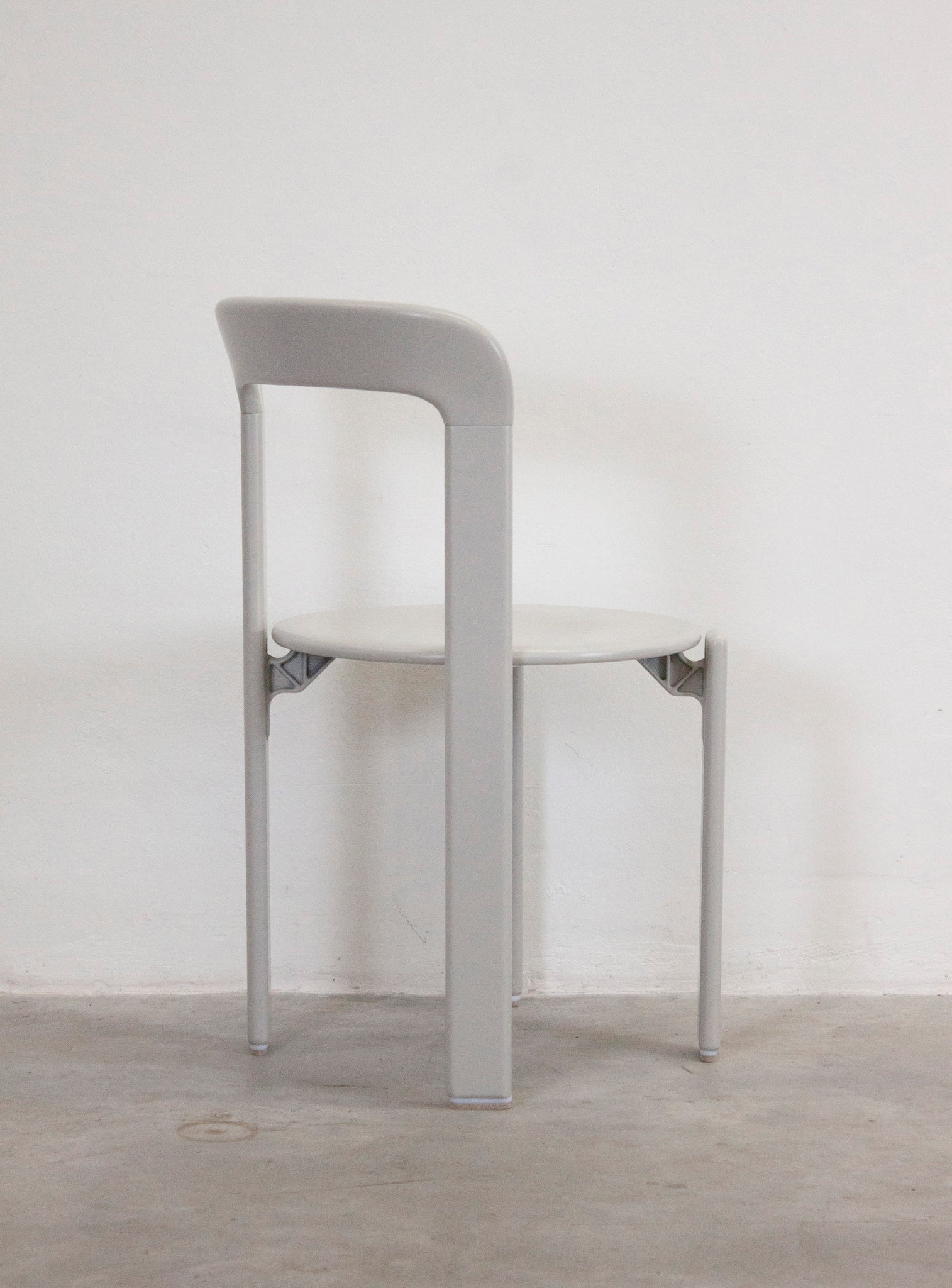 Dietiker Rey Dining Chairs by Bruno Rey (Grey)