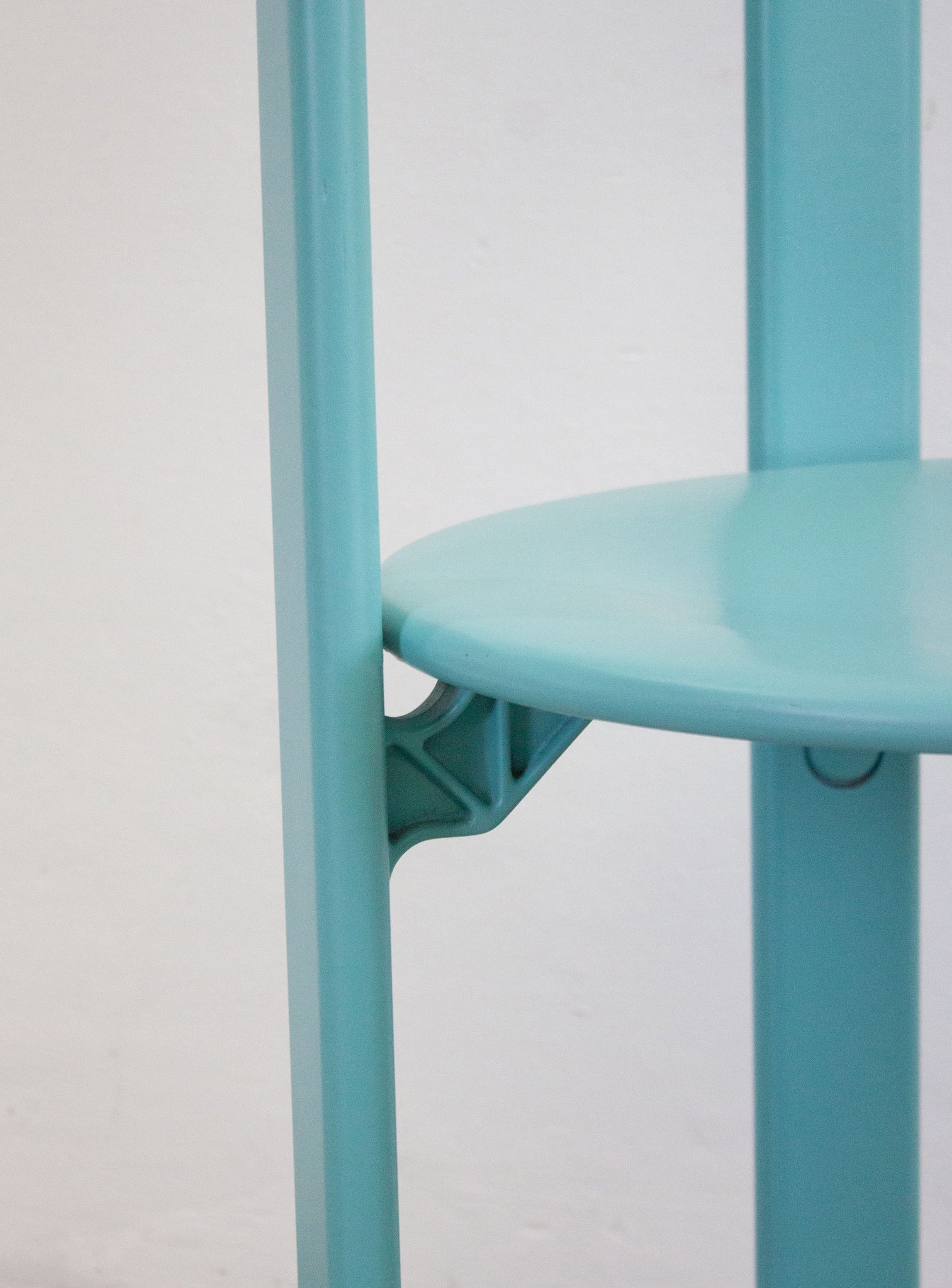 Dietiker Rey Dining Chairs by Bruno Rey (Light Teal Green)