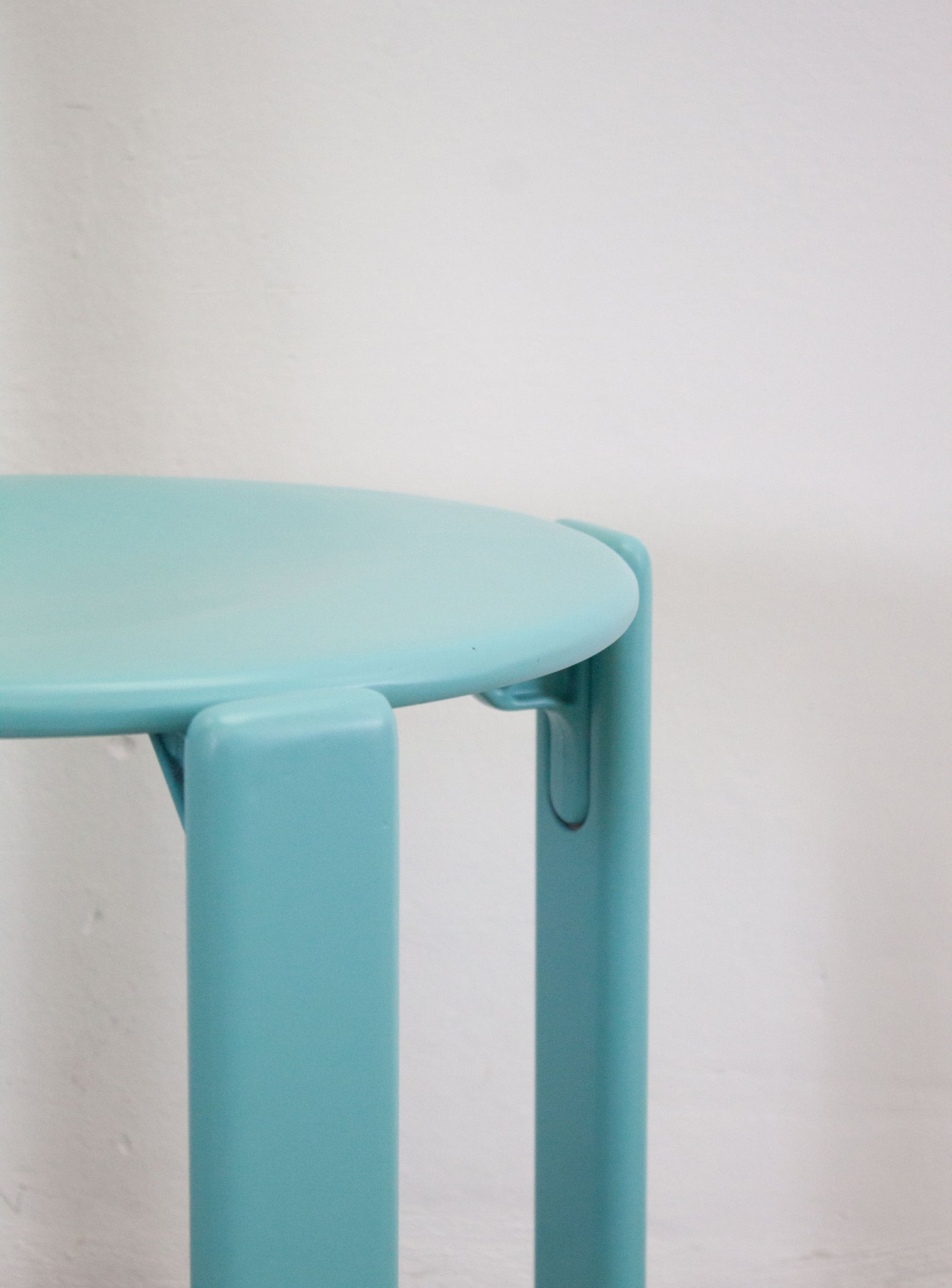 Dietiker Rey Dining Chairs by Bruno Rey (Light Teal Green)
