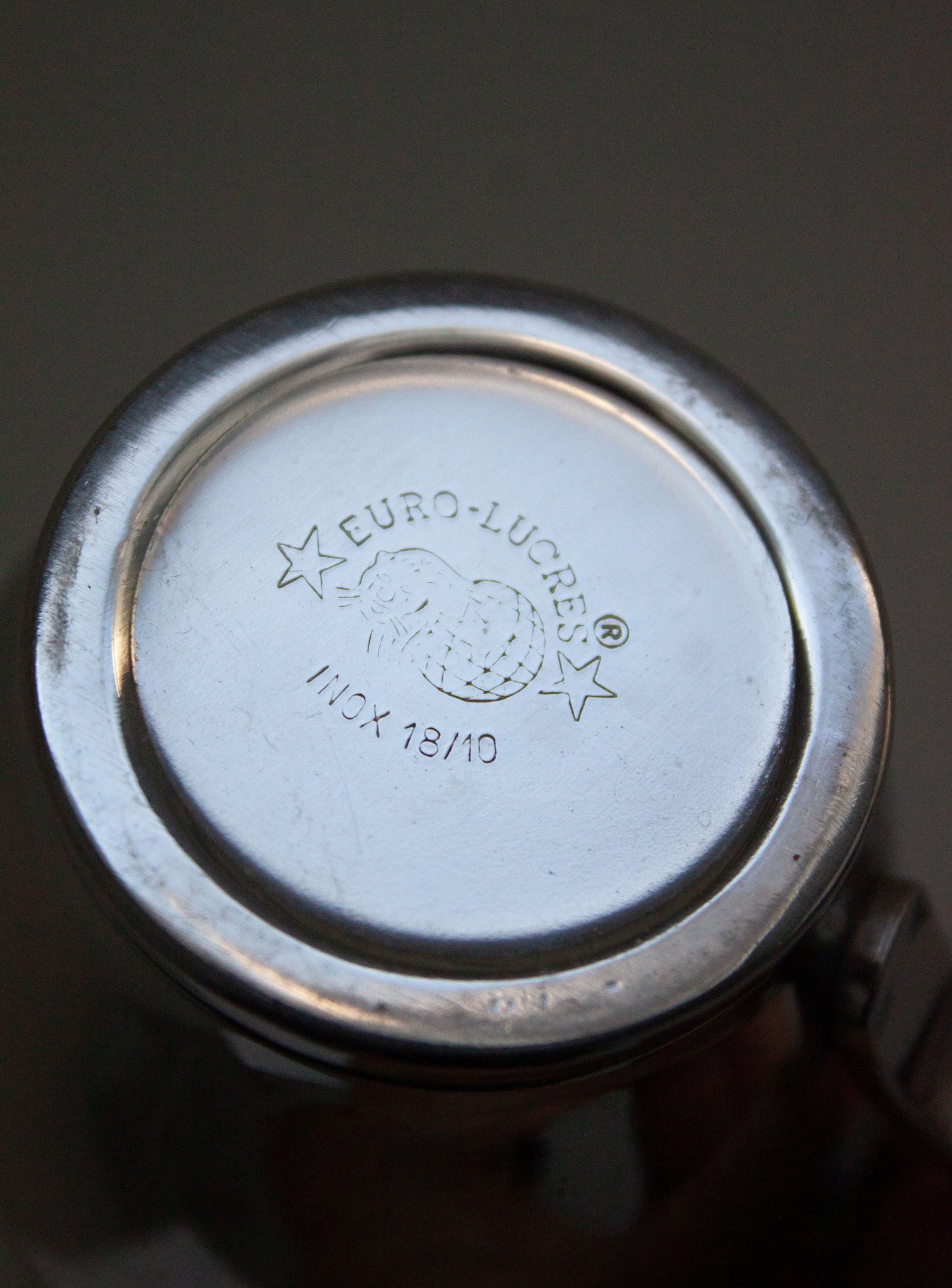 Euro Lucres Stainless Steel Espresso Cups, Saucers & Spoons