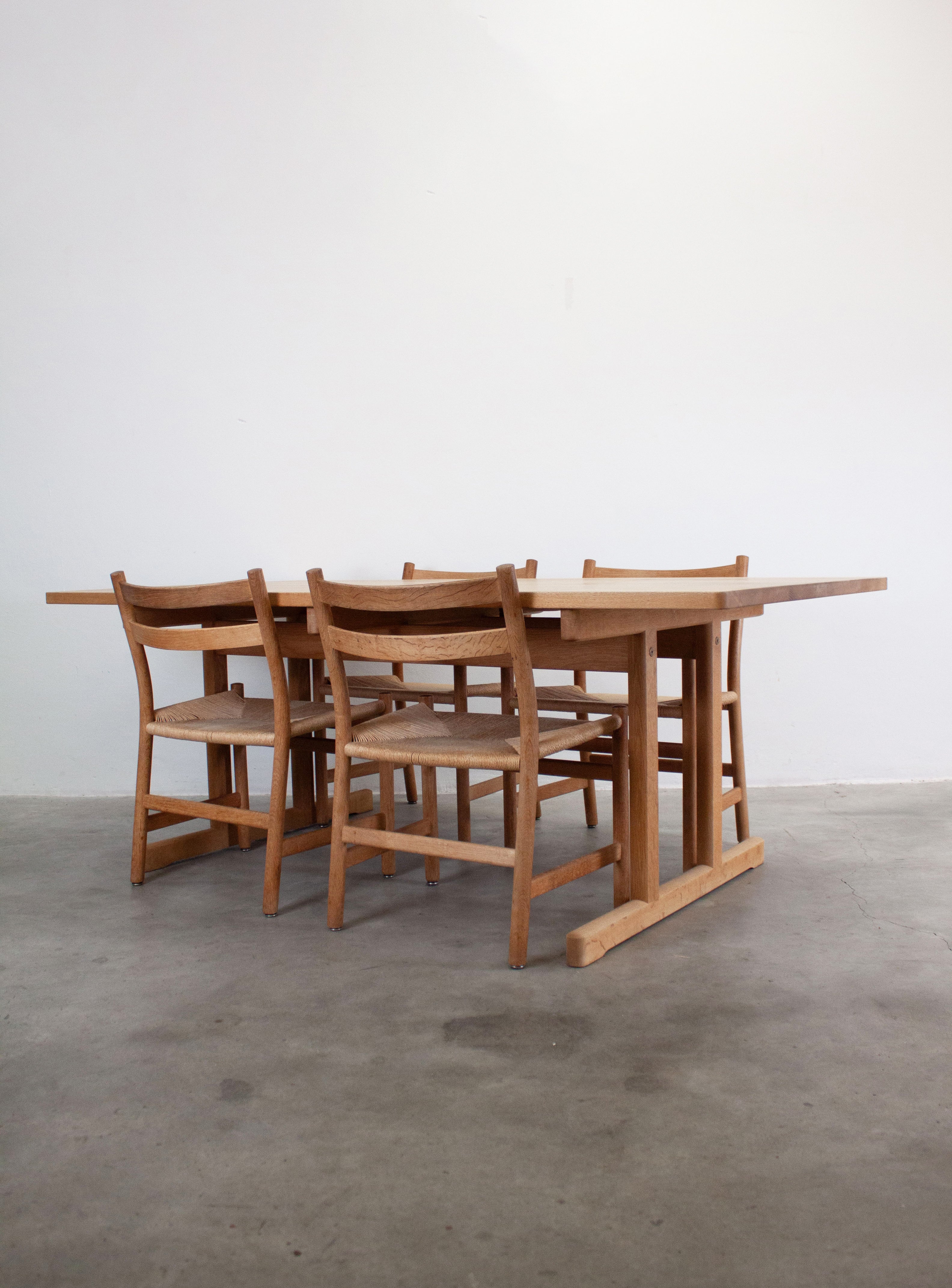 Fredericia 6286 Shaker Dining Table by Børge Mogensen – JUKI AMSTERDAM