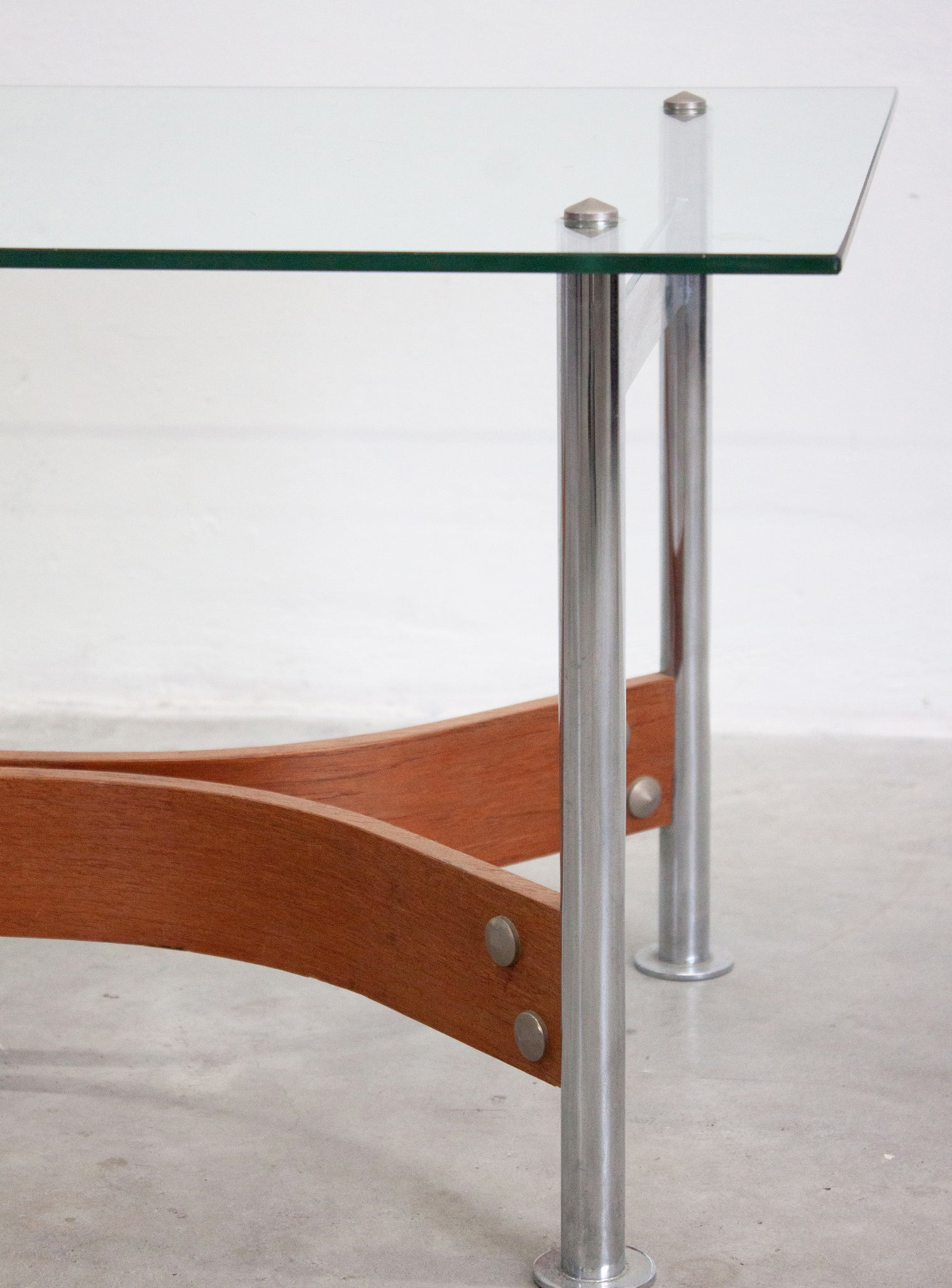 Fristho Glass Coffee Table by Rudolf Bernd Glatzel